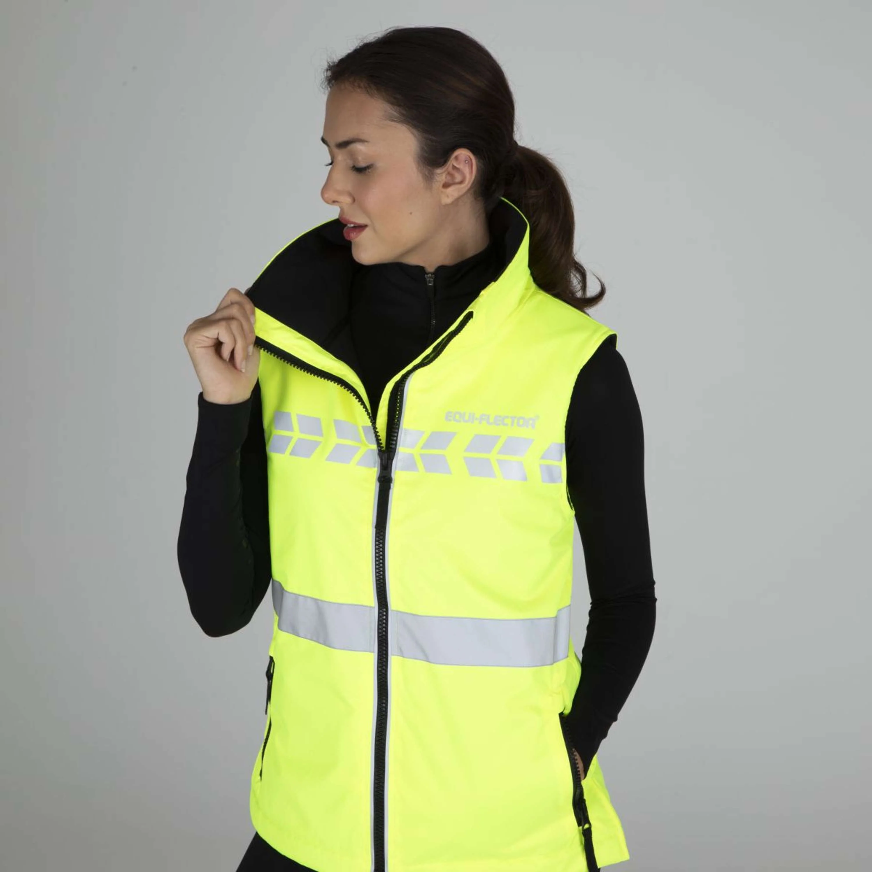 Equi-Flector by Shires Gilet Riflettente Giallo - Image 9