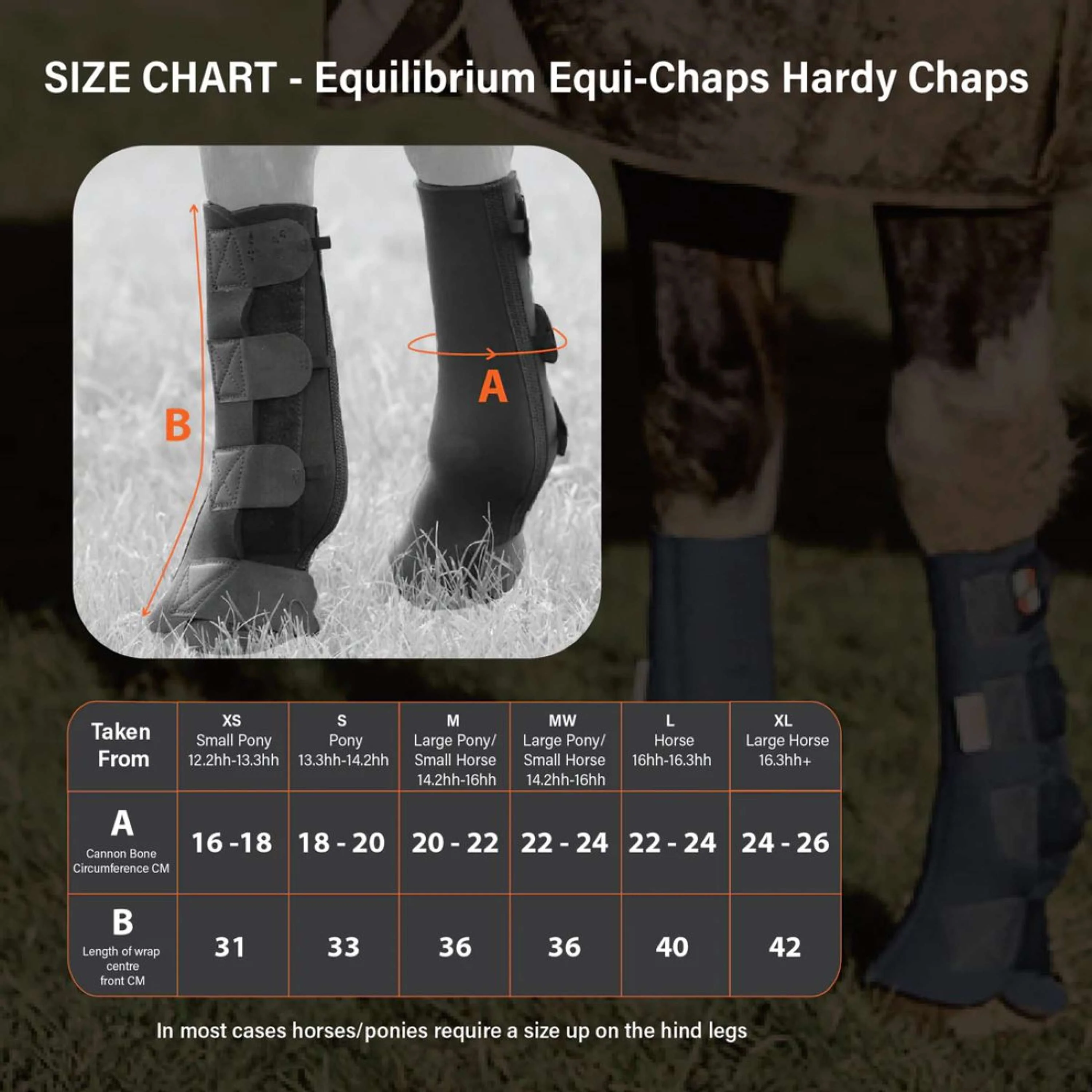 Equilibrium Parastinchi Equi-Chaps Hardy Navy - Image 7