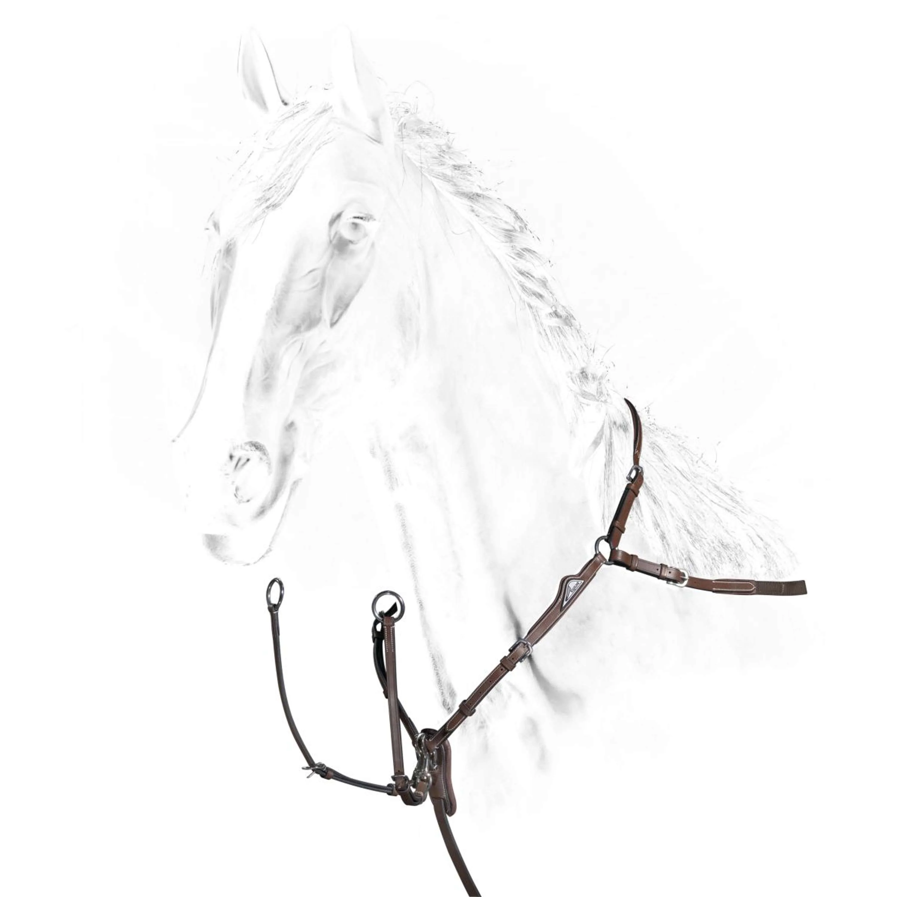 Equiline Pettorina Marrone