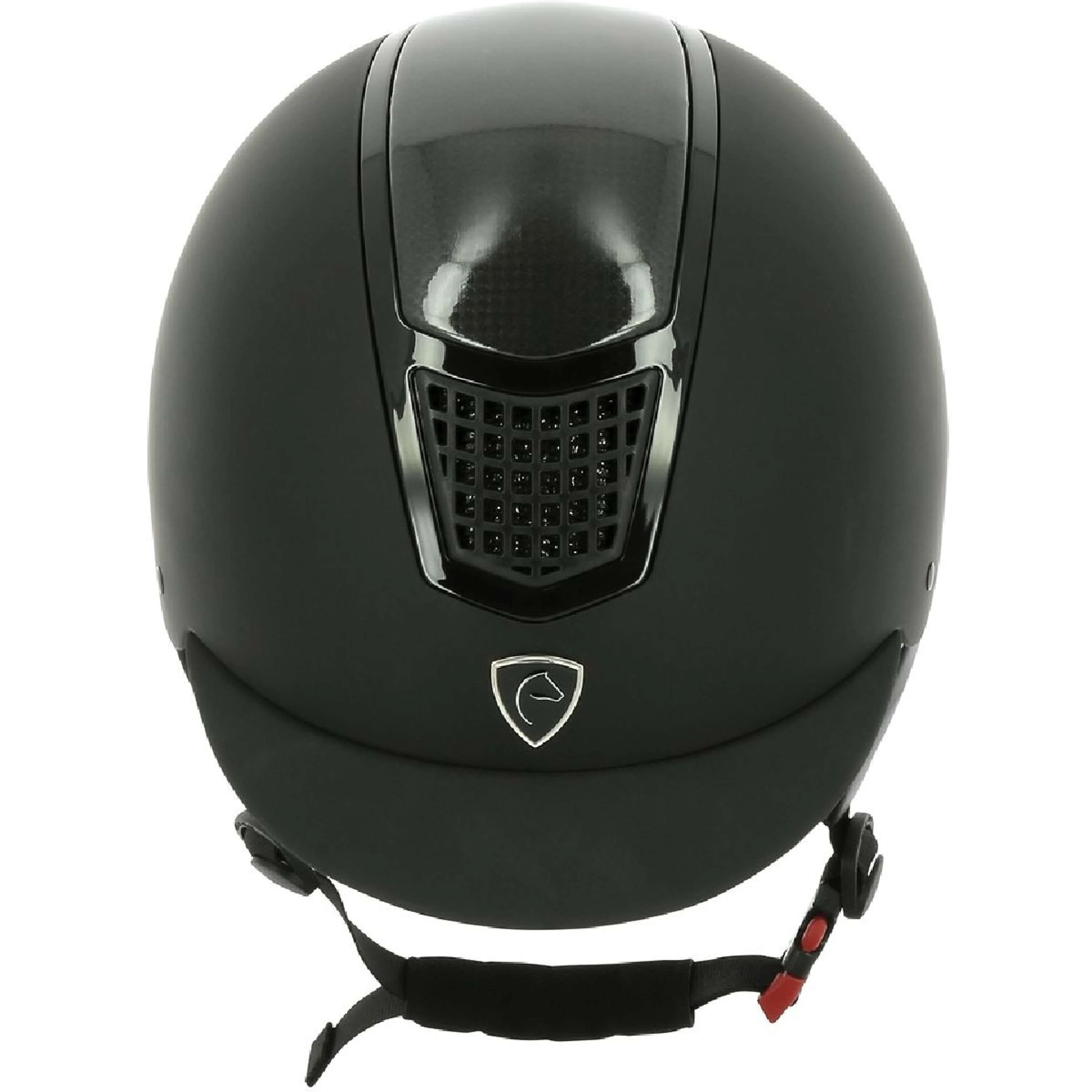 EQUITHÈME Casco da equitazione Airy Nero/Carbonio - Image 3