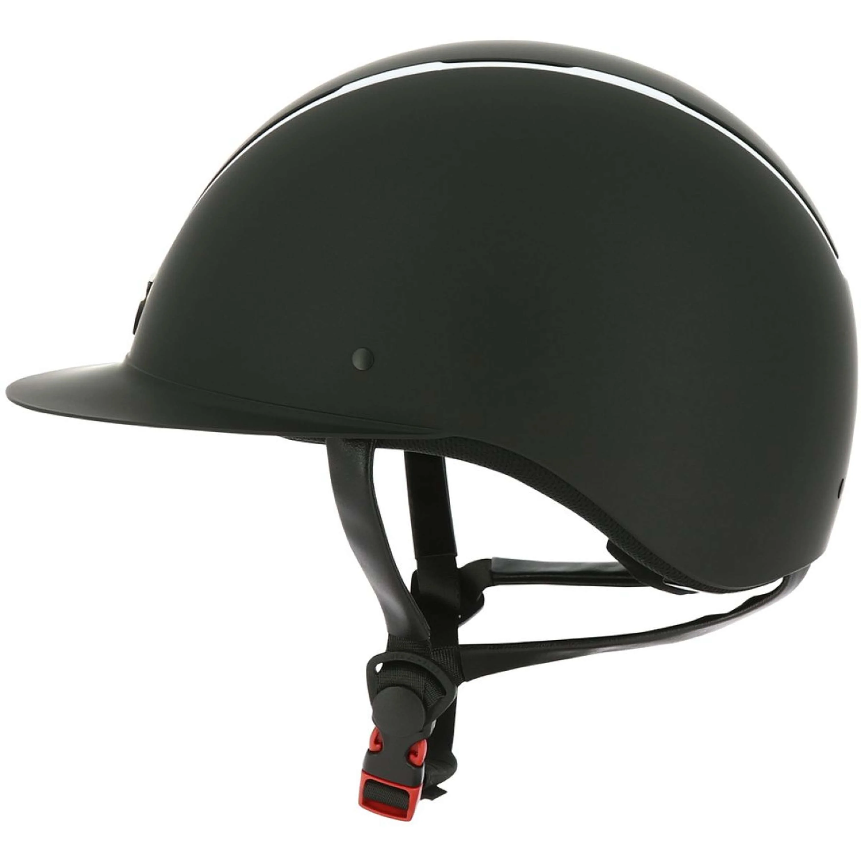 EQUITHÈME Casco da equitazione Glint Mat Nero Argento - Image 5