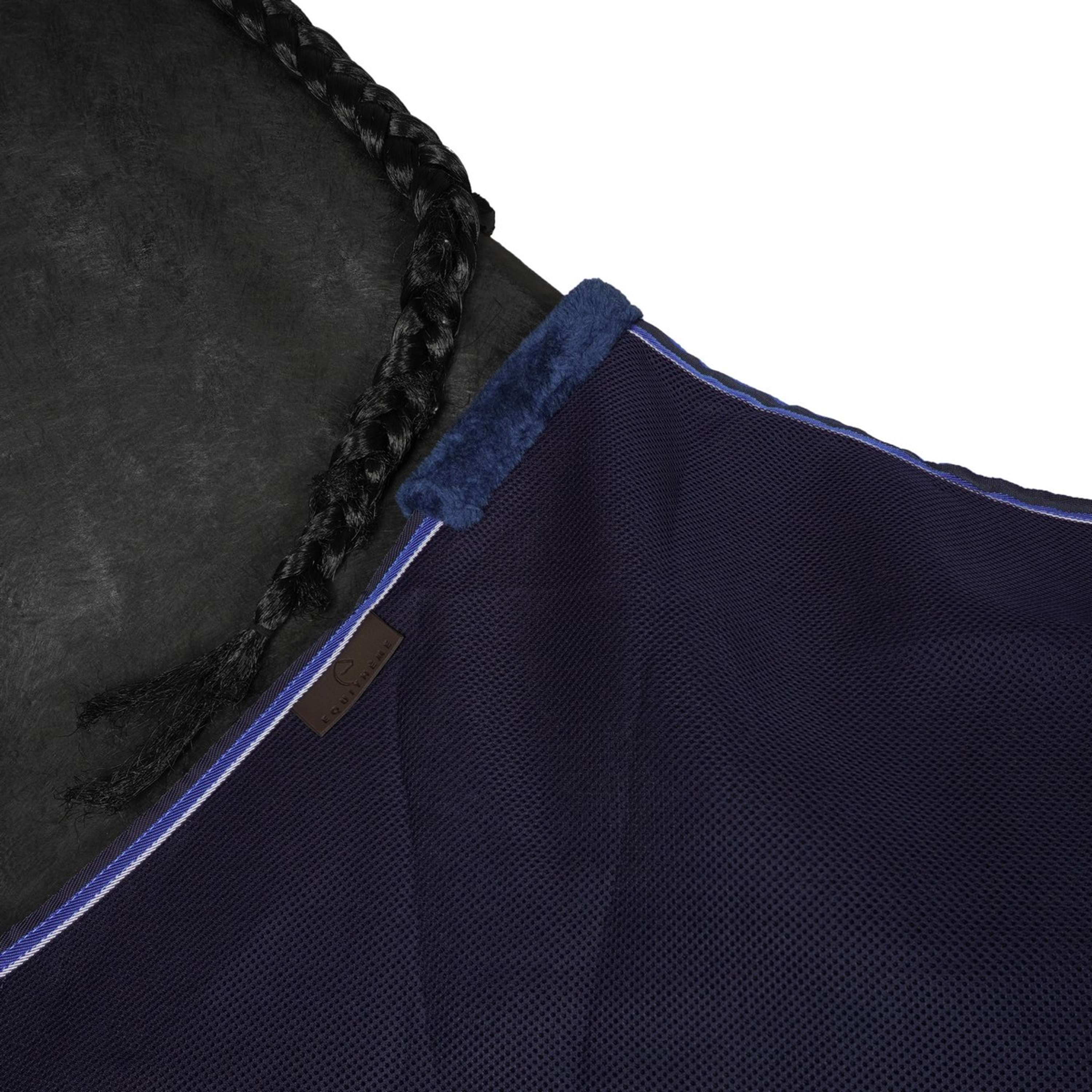 EQUITHÈME Coperta Antimosche Classic 3D Mesh Navy - Image 6