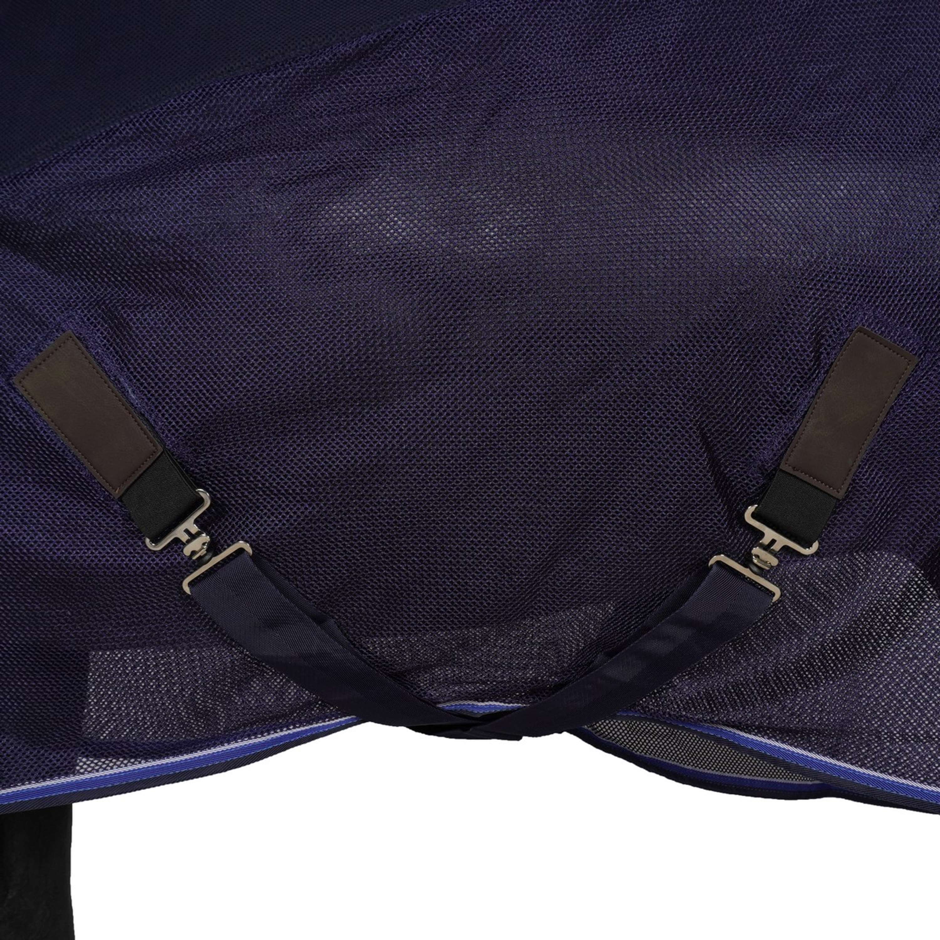 EQUITHÈME Coperta Antimosche Classic 3D Mesh Navy - Image 7