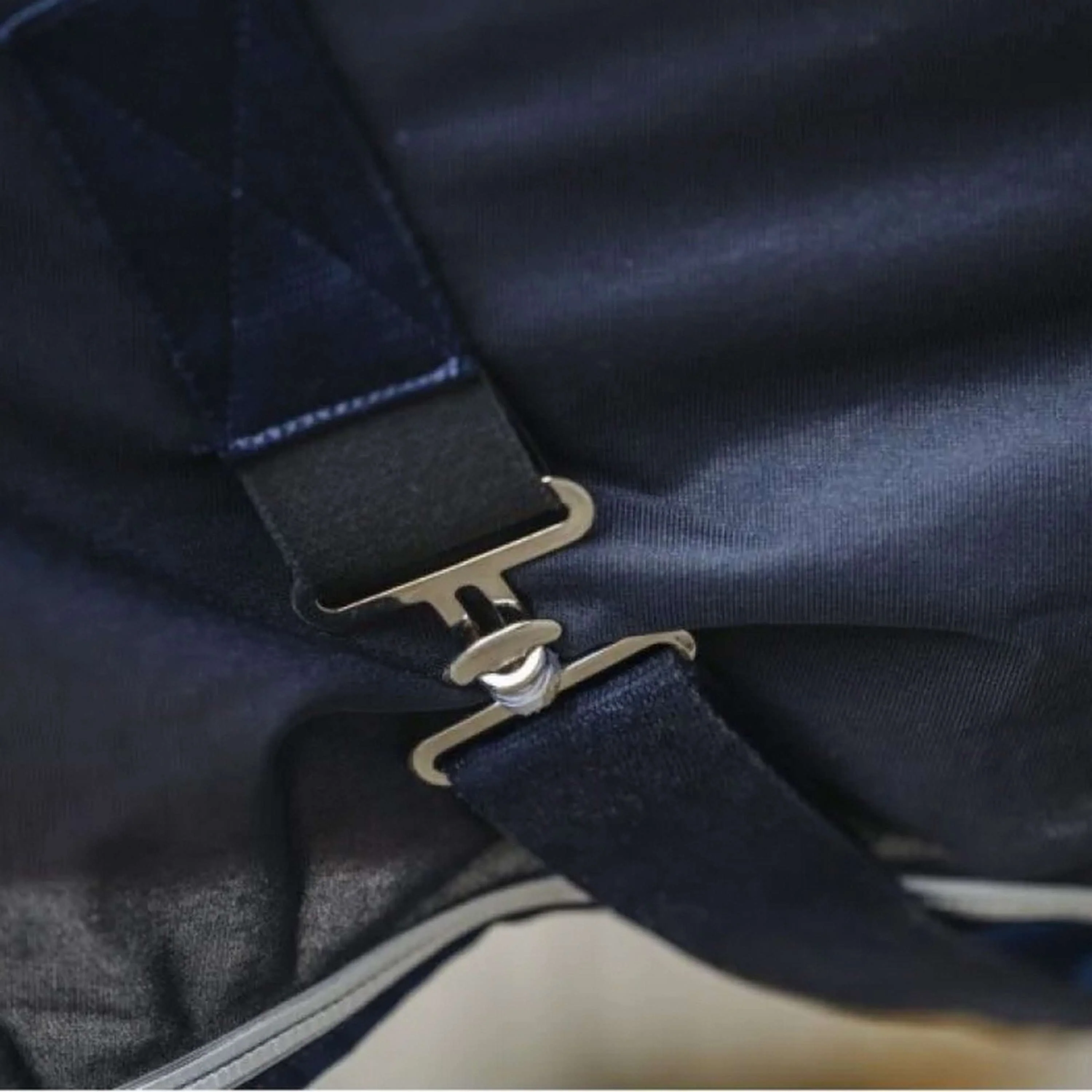 EQUITHÈME Coperta Antimosche Combo Micro Mesh Navy - Image 5
