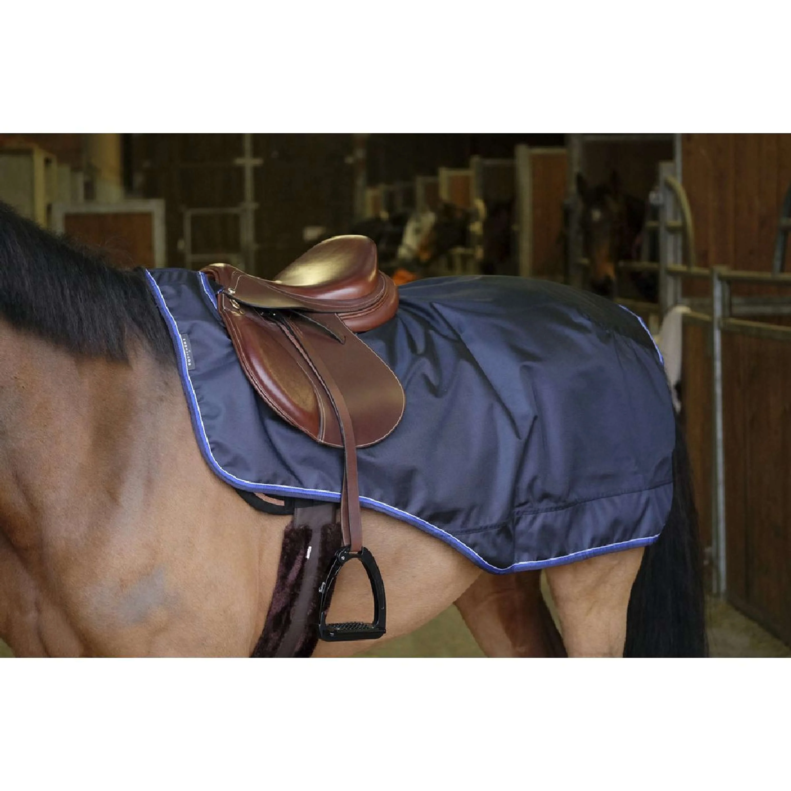 EQUITHÈME Coperta da esercizio Pro Series Tyrex 1680D Navy
