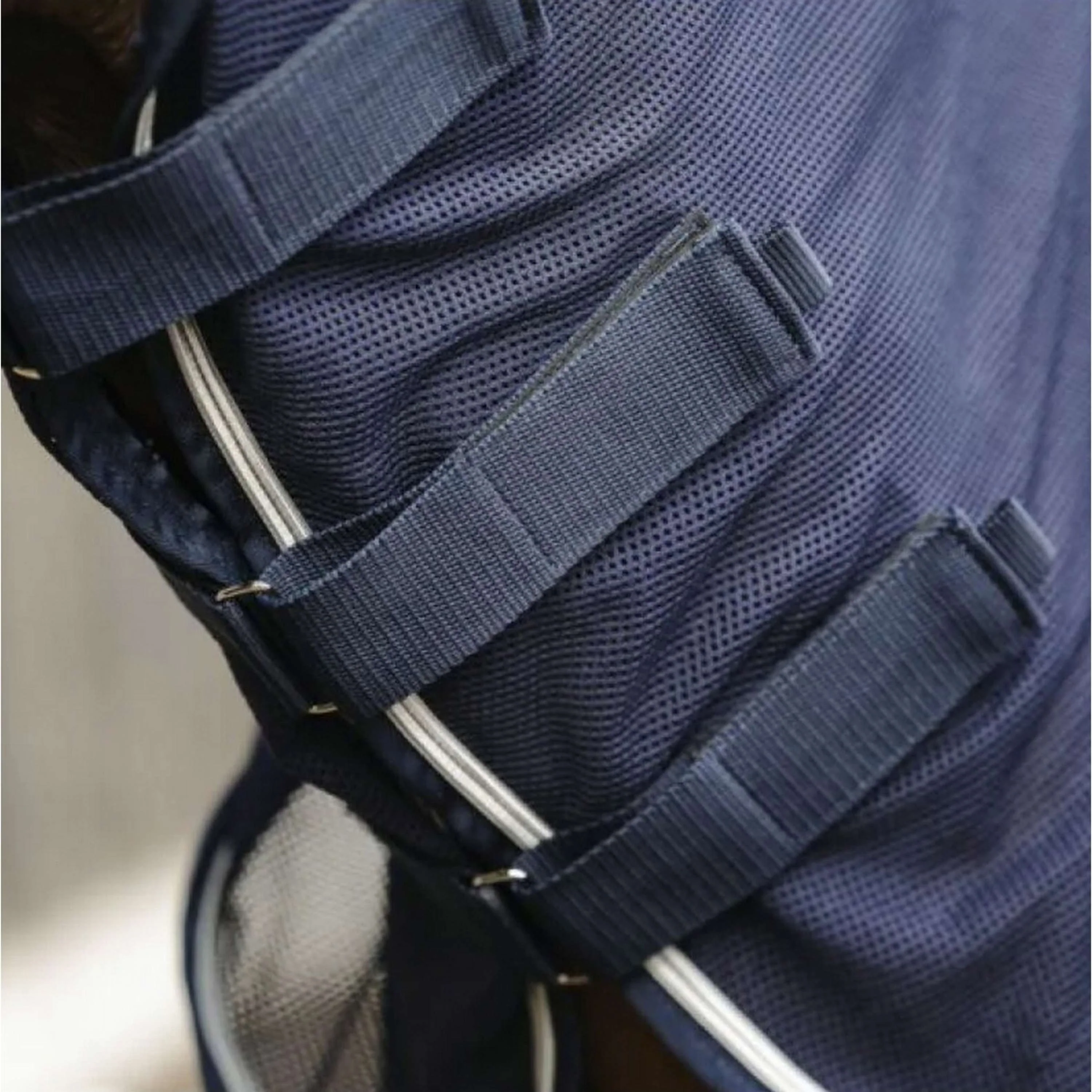 EQUITHÈME Coperta Estiva 3-in-1 Mixte Navy - Image 5