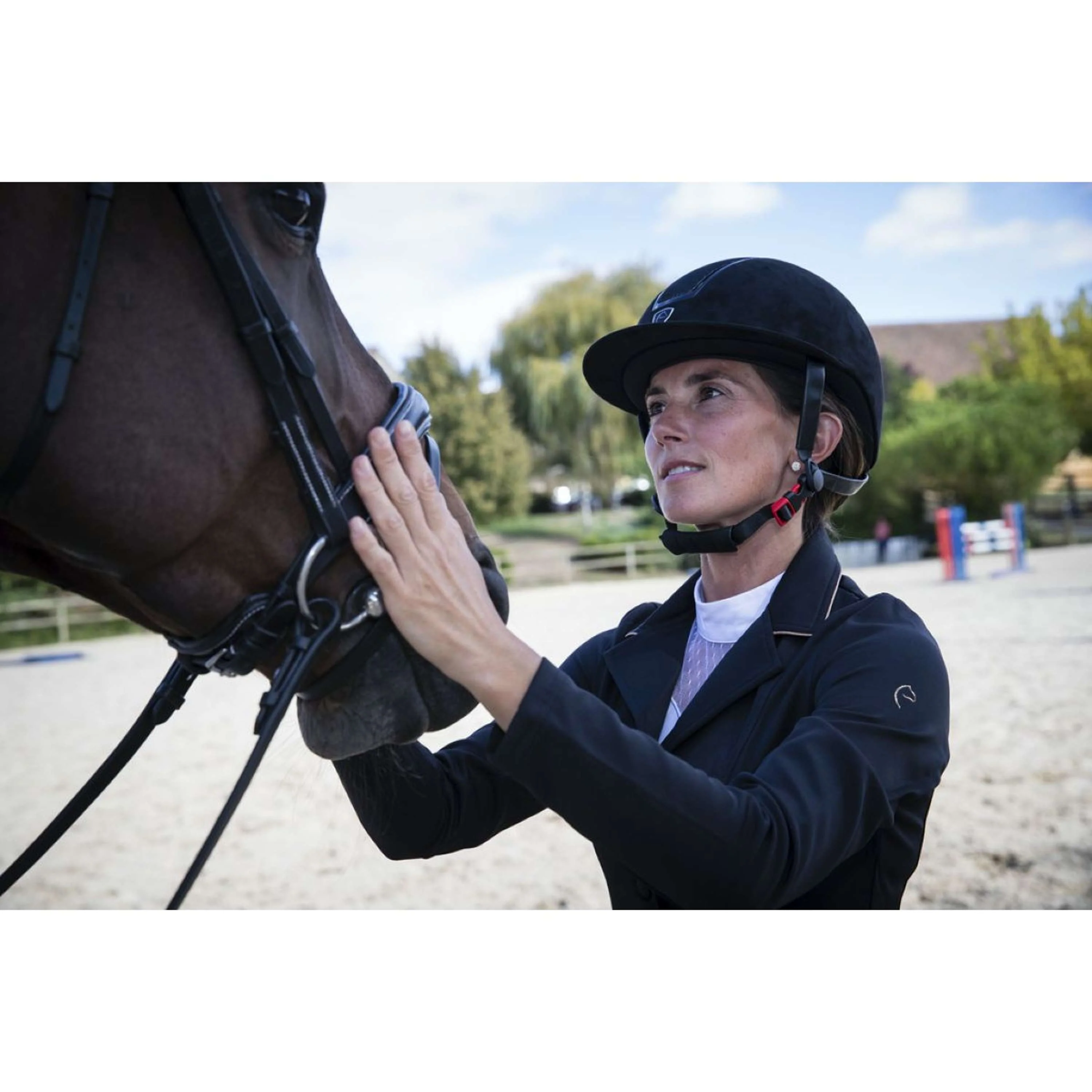 EQUITHÈME Giacca da Competizione Marseille Nero - Image 4