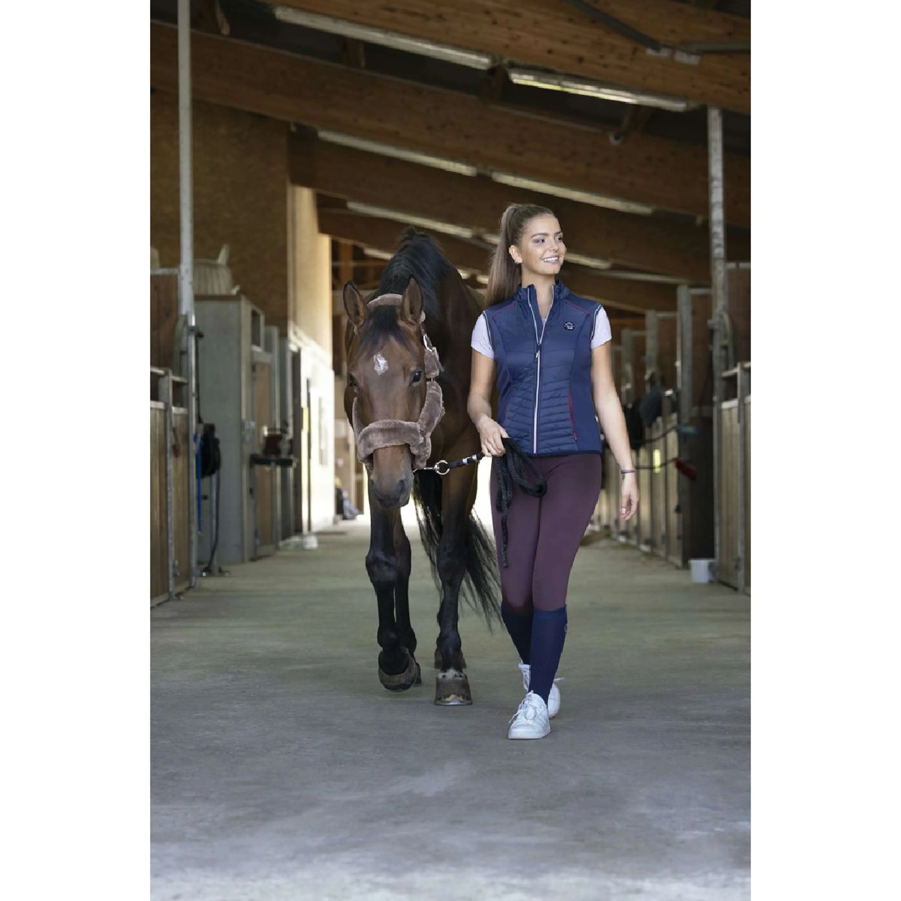 EQUITHÈME Gilet Luna Navy - Image 6