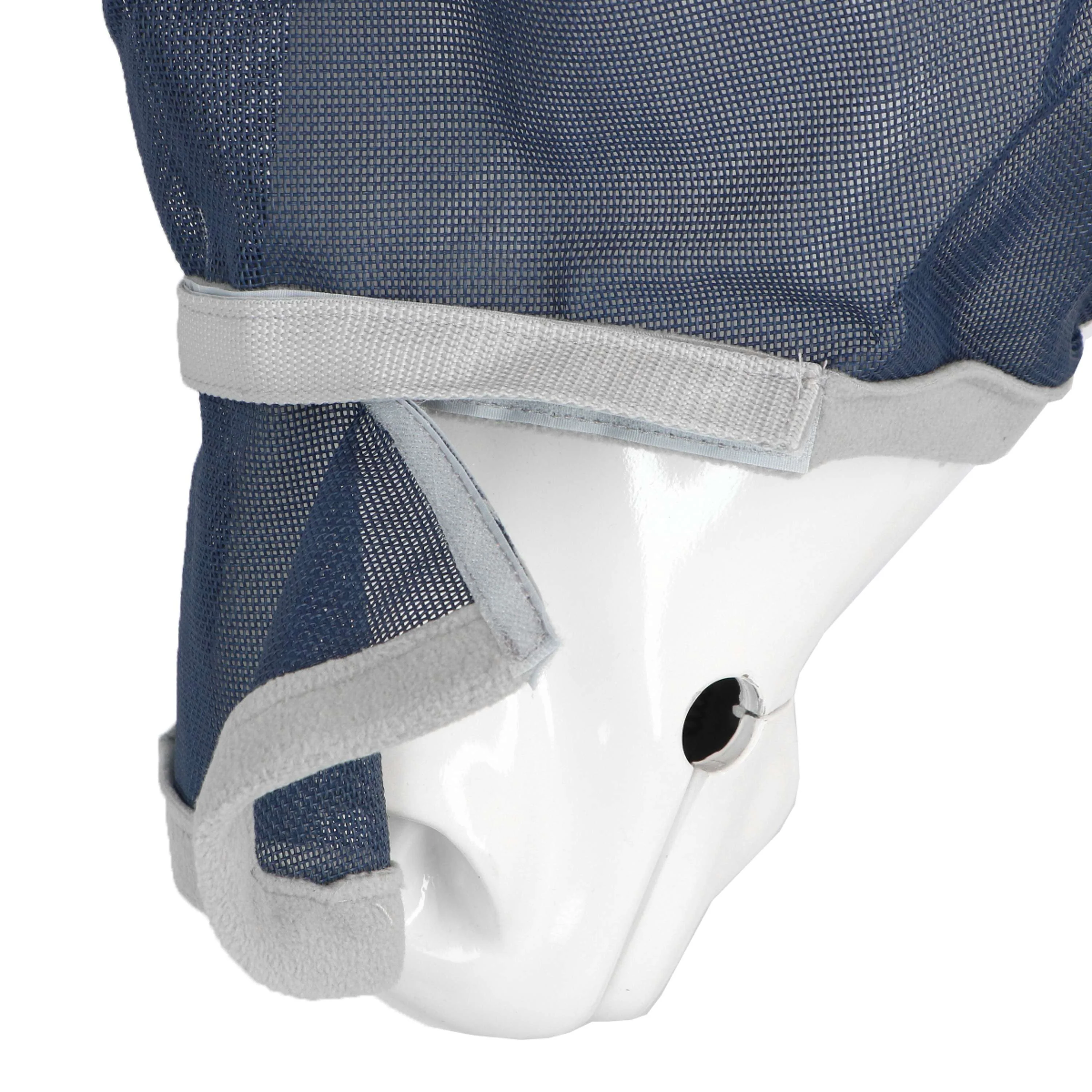 EQUITHÈME Maschera Antimosche Hoop con Protezione UV Navy - Image 8