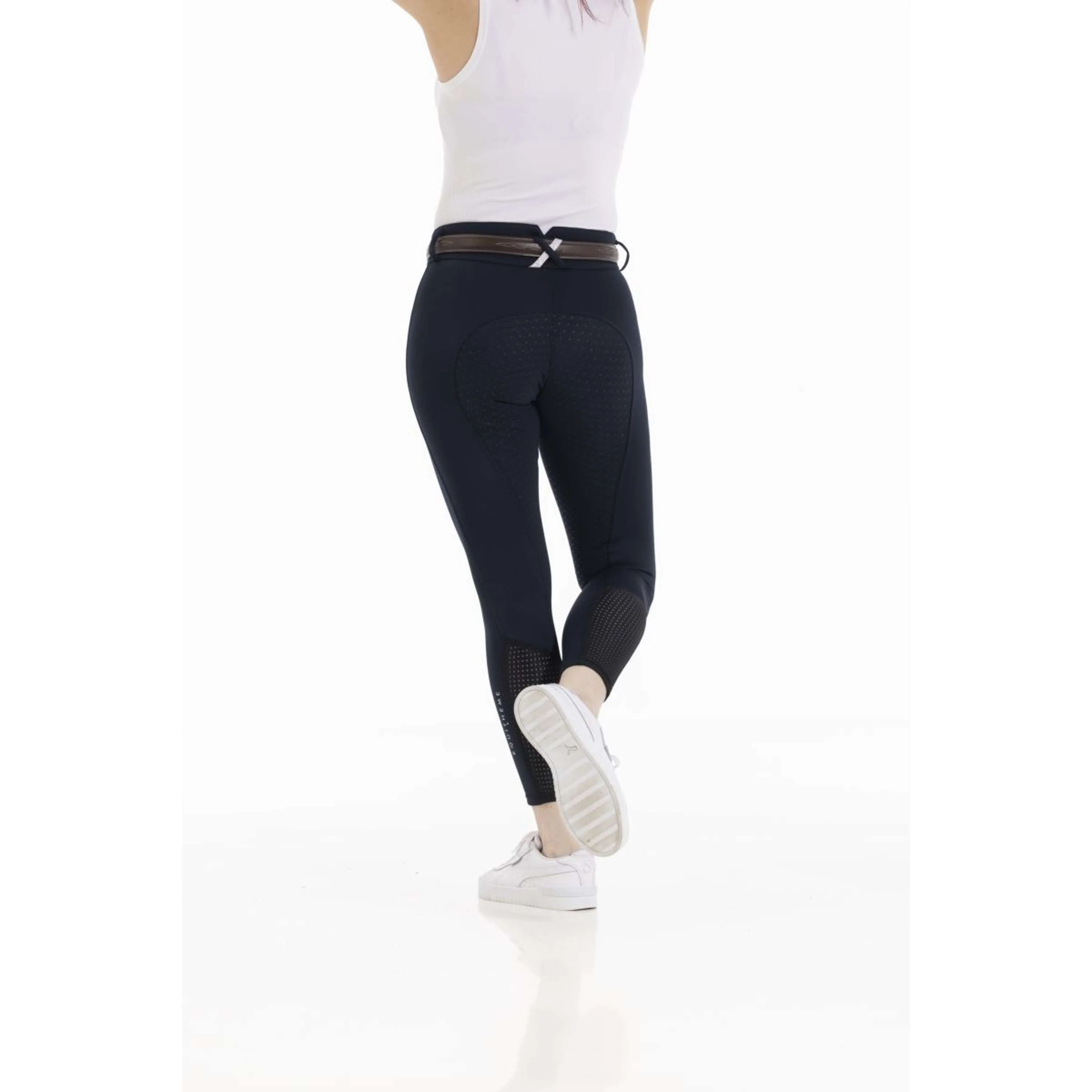 EQUITHÈME Calzoni Claudine Navy - Image 6