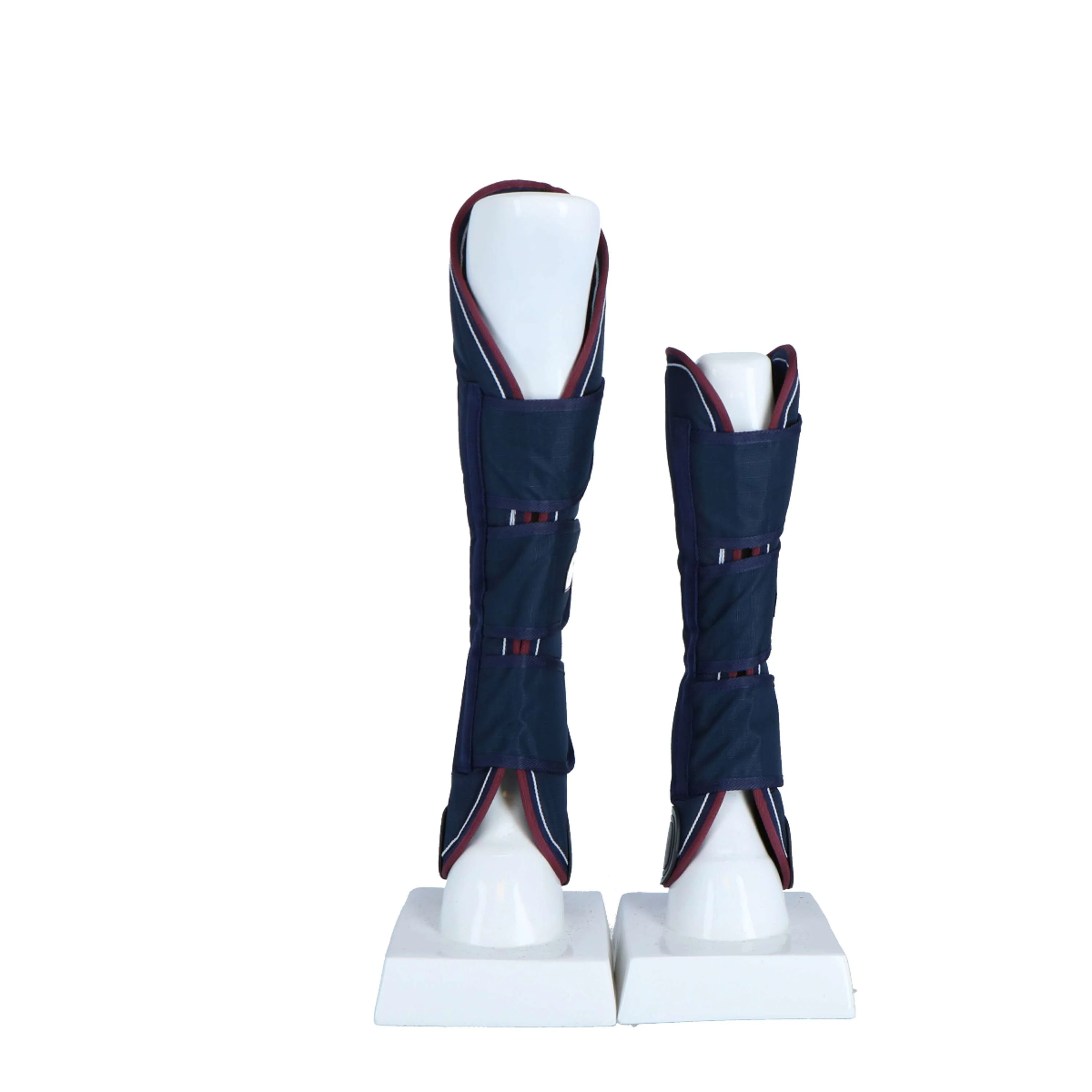 EQUITHÈME Protettori da trasporto Blu navy/Borgogna/Bianco - Image 4