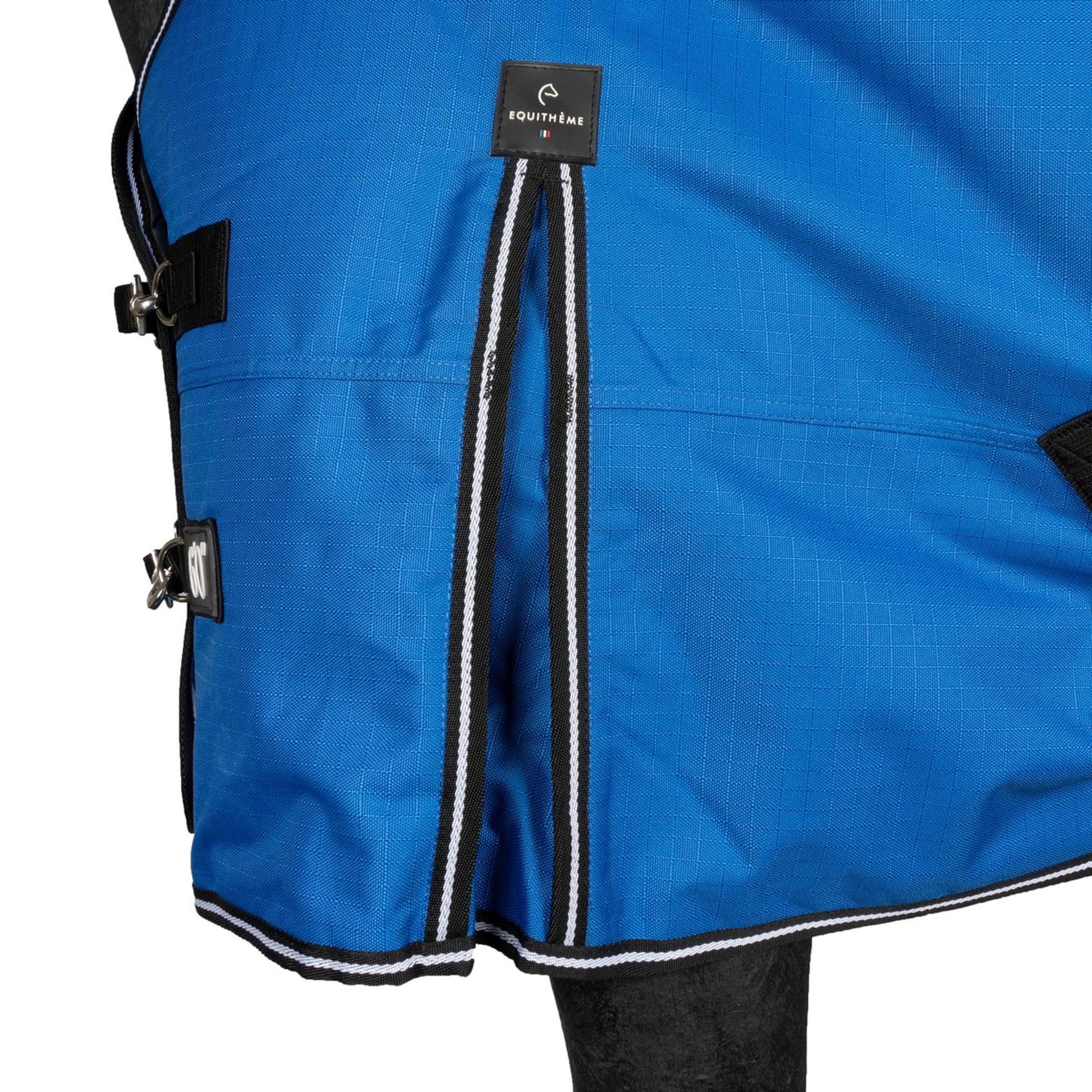 EQUITHÈME Tappeto da Esterno 1200D 50g Aisance High Neck Royal Blue - Image 8