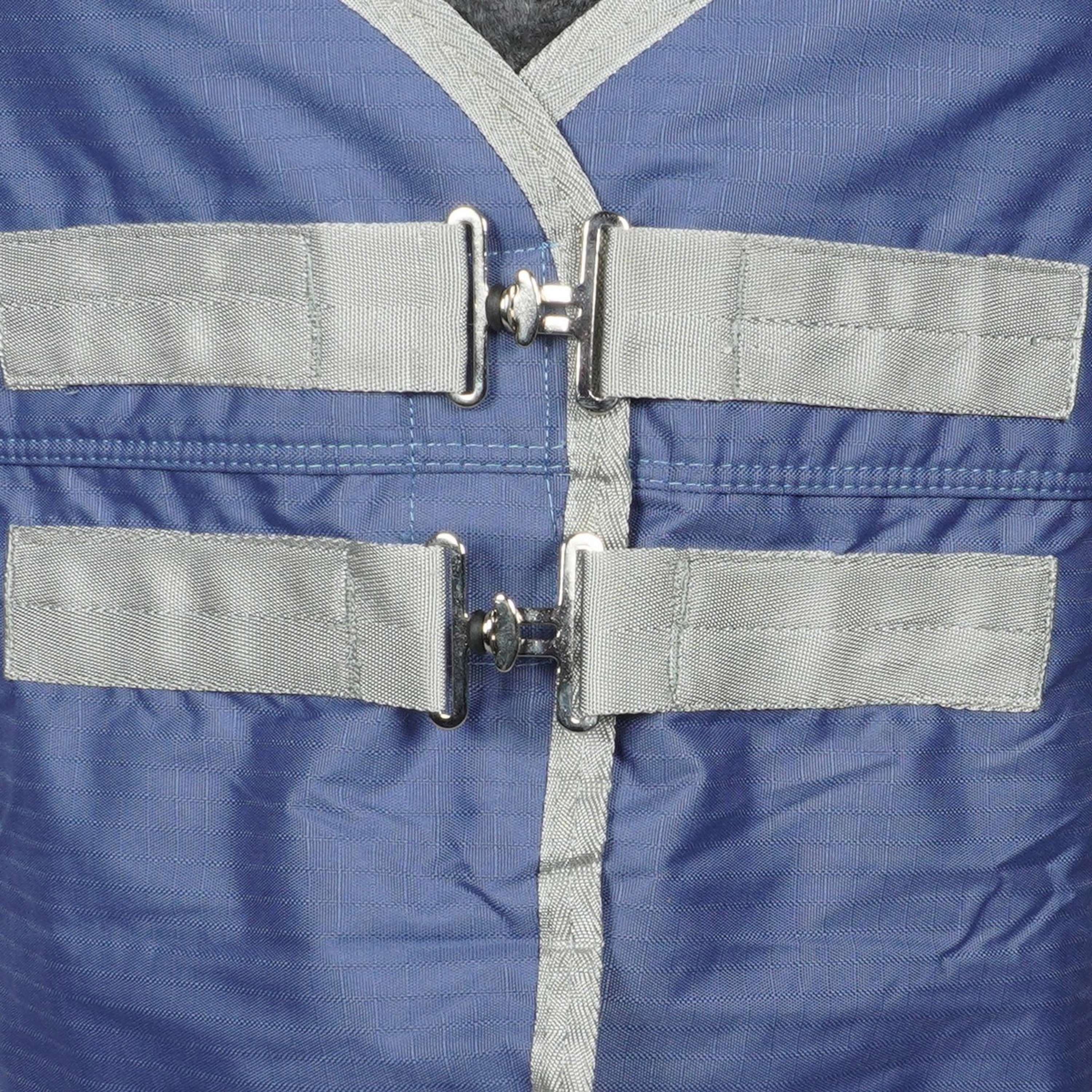 EQUITHÈME Tappeto da Esterno Tyrex 600D 150g Riciclato Navy - Image 3