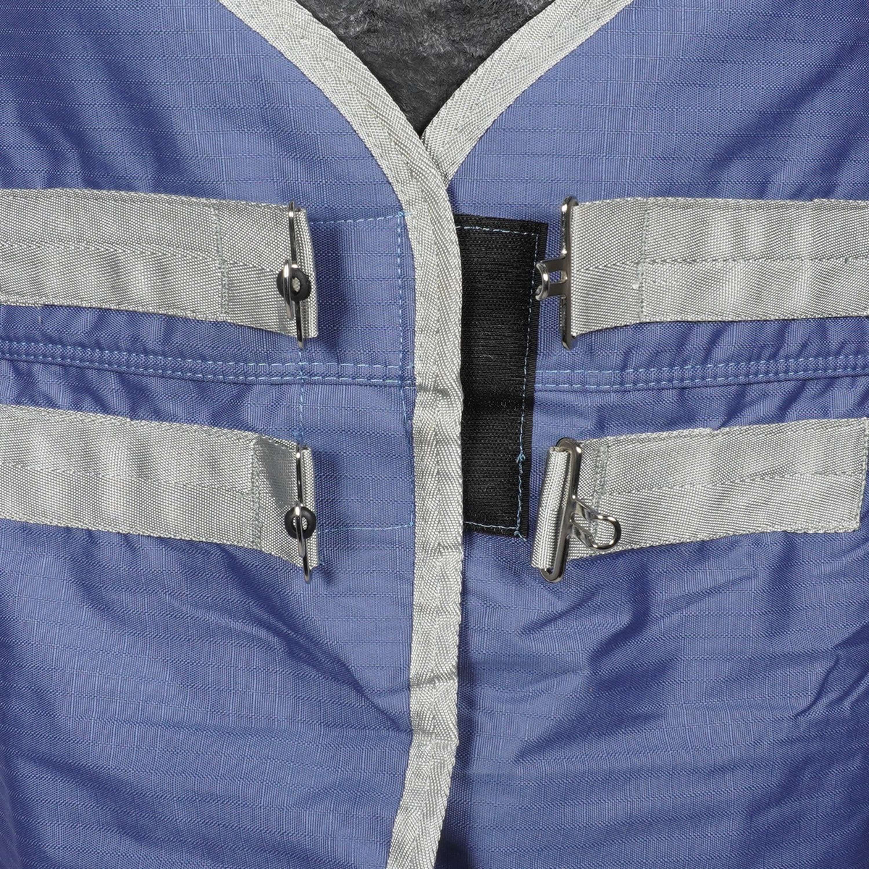 EQUITHÈME Tappeto da Esterno Tyrex 600D 150g Riciclato Navy - Image 4