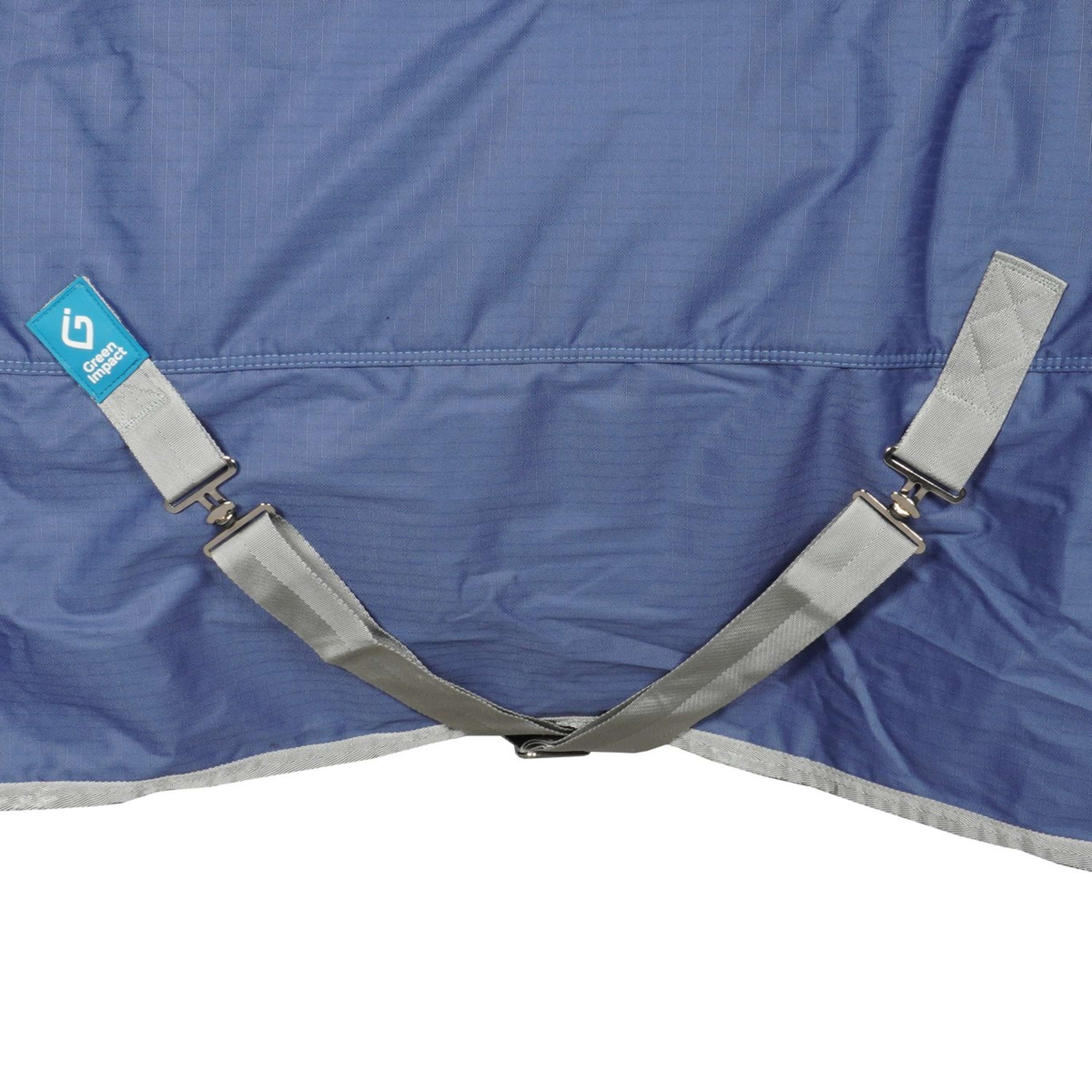 EQUITHÈME Tappeto da Esterno Tyrex 600D 150g Riciclato Navy - Image 6