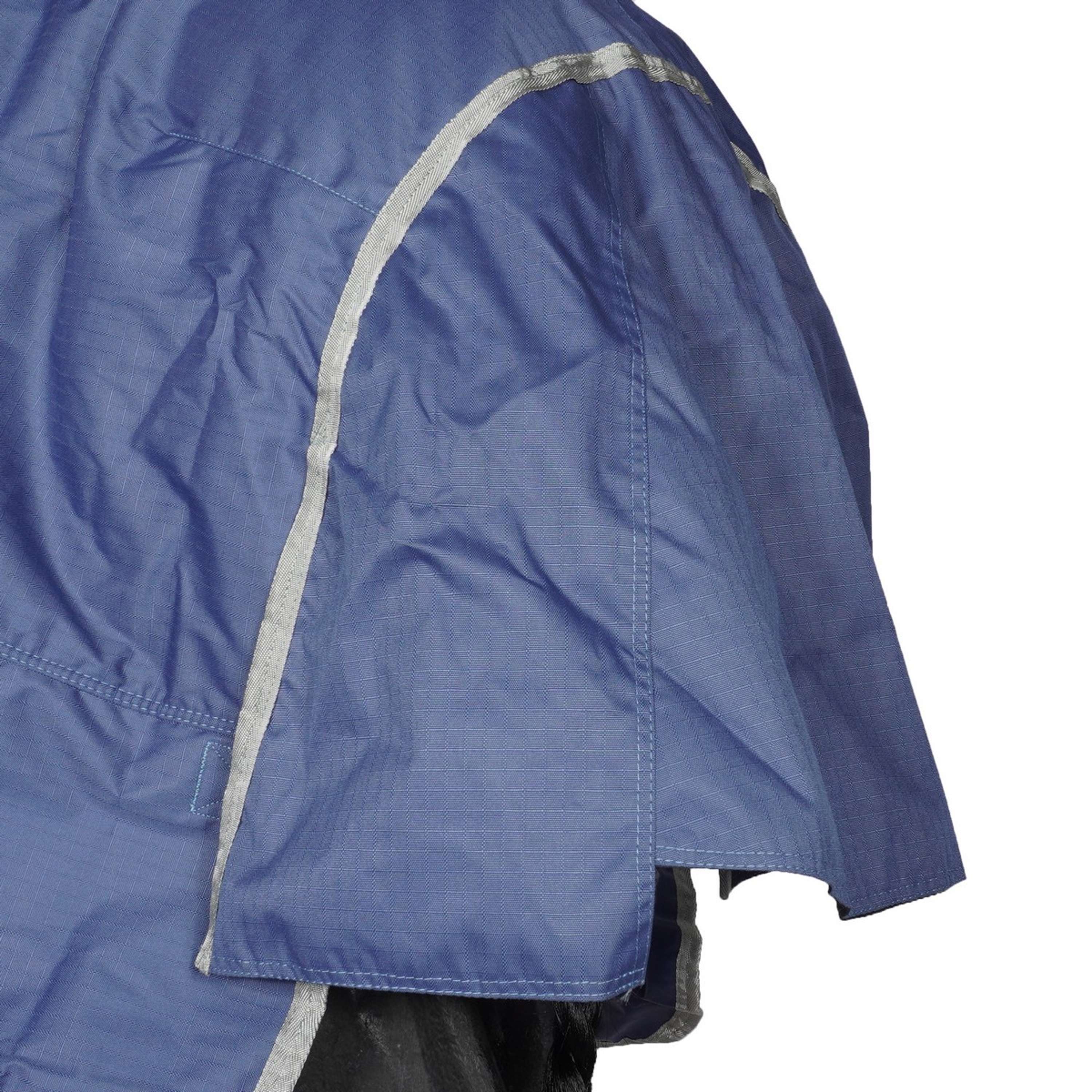 EQUITHÈME Tappeto da Esterno Tyrex 600D 150g Riciclato Navy - Image 7