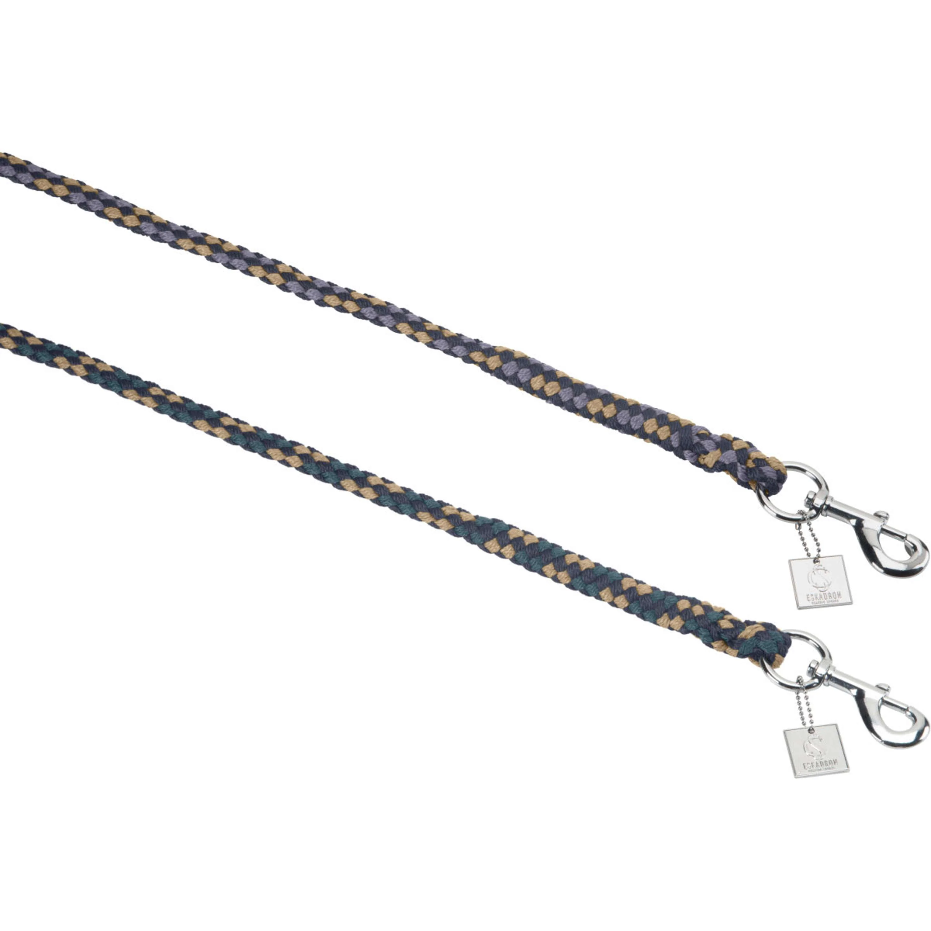 Eskadron Corda per cavezza Classic Sports Regular con Moschettone Ocean/Sierra/Navy - Image 2