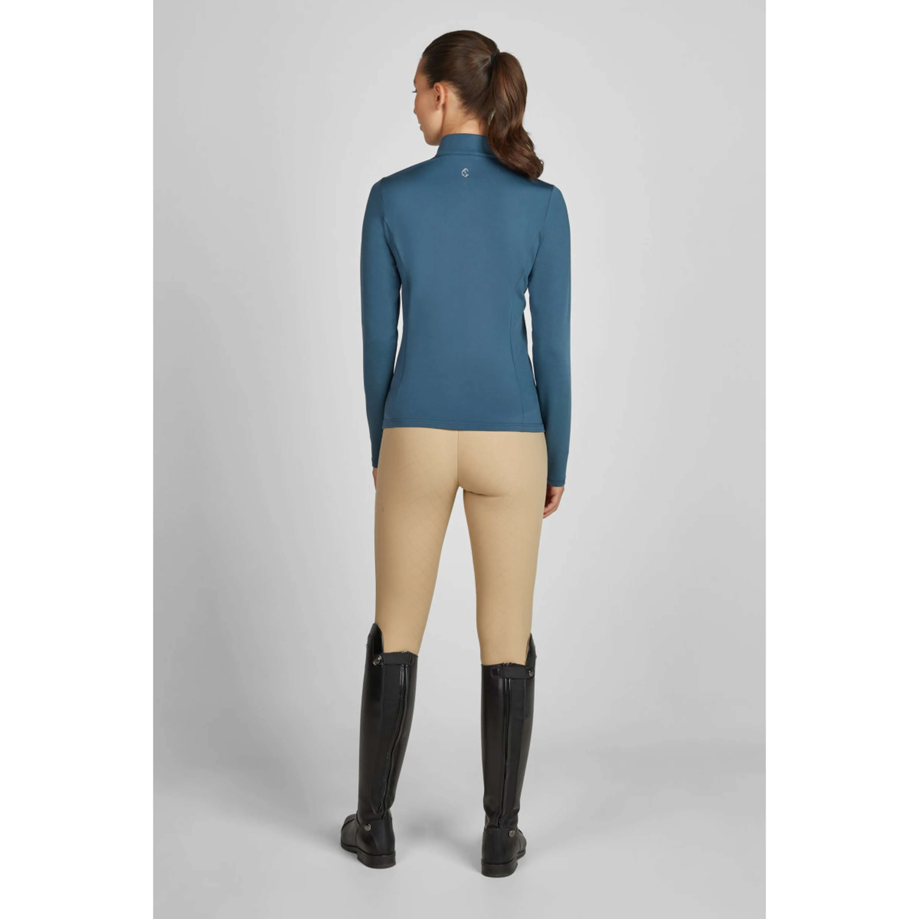 Eskadron Felpa con cappuccio e zip Classic Sports Ocean - Image 4