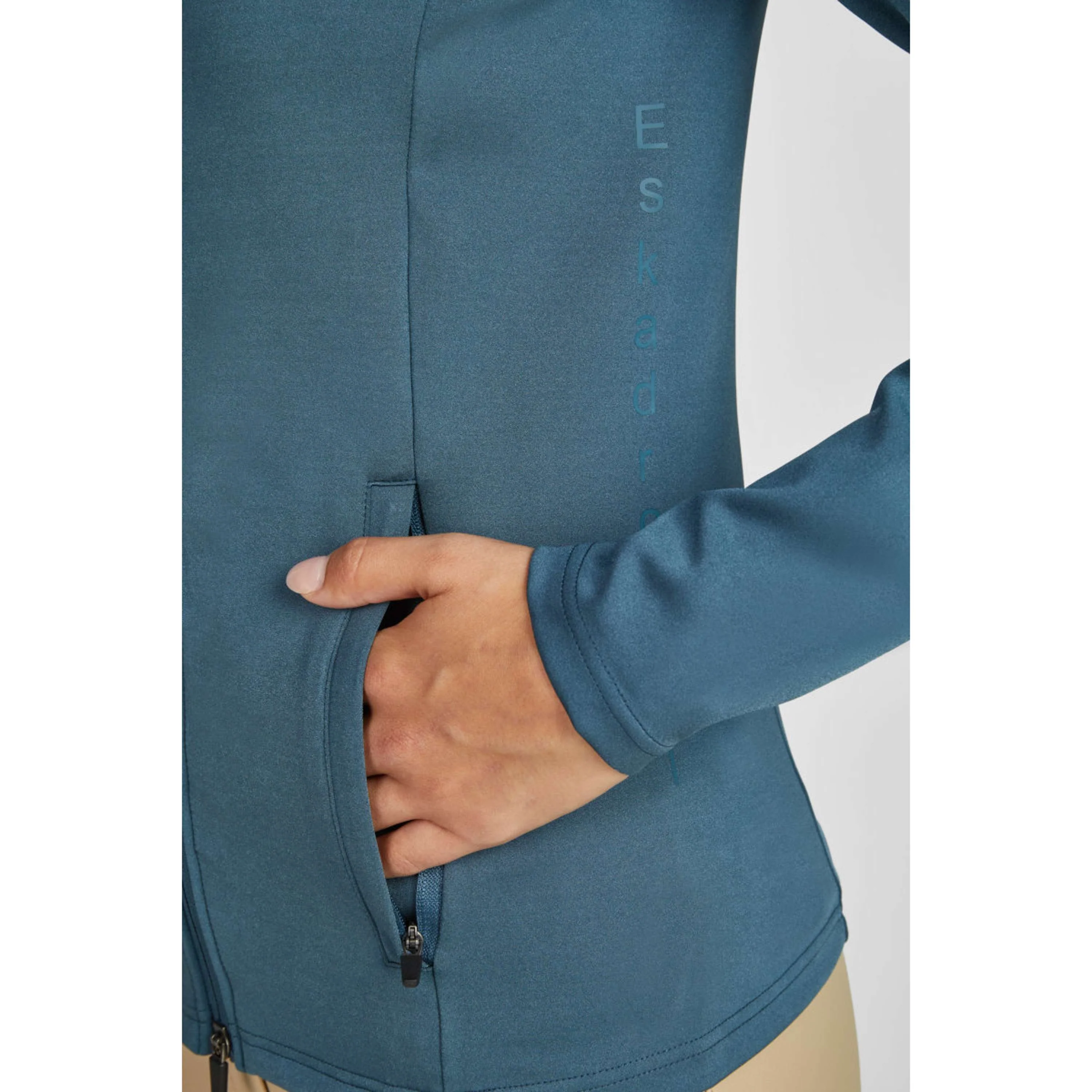 Eskadron Felpa con cappuccio e zip Classic Sports Ocean - Image 6