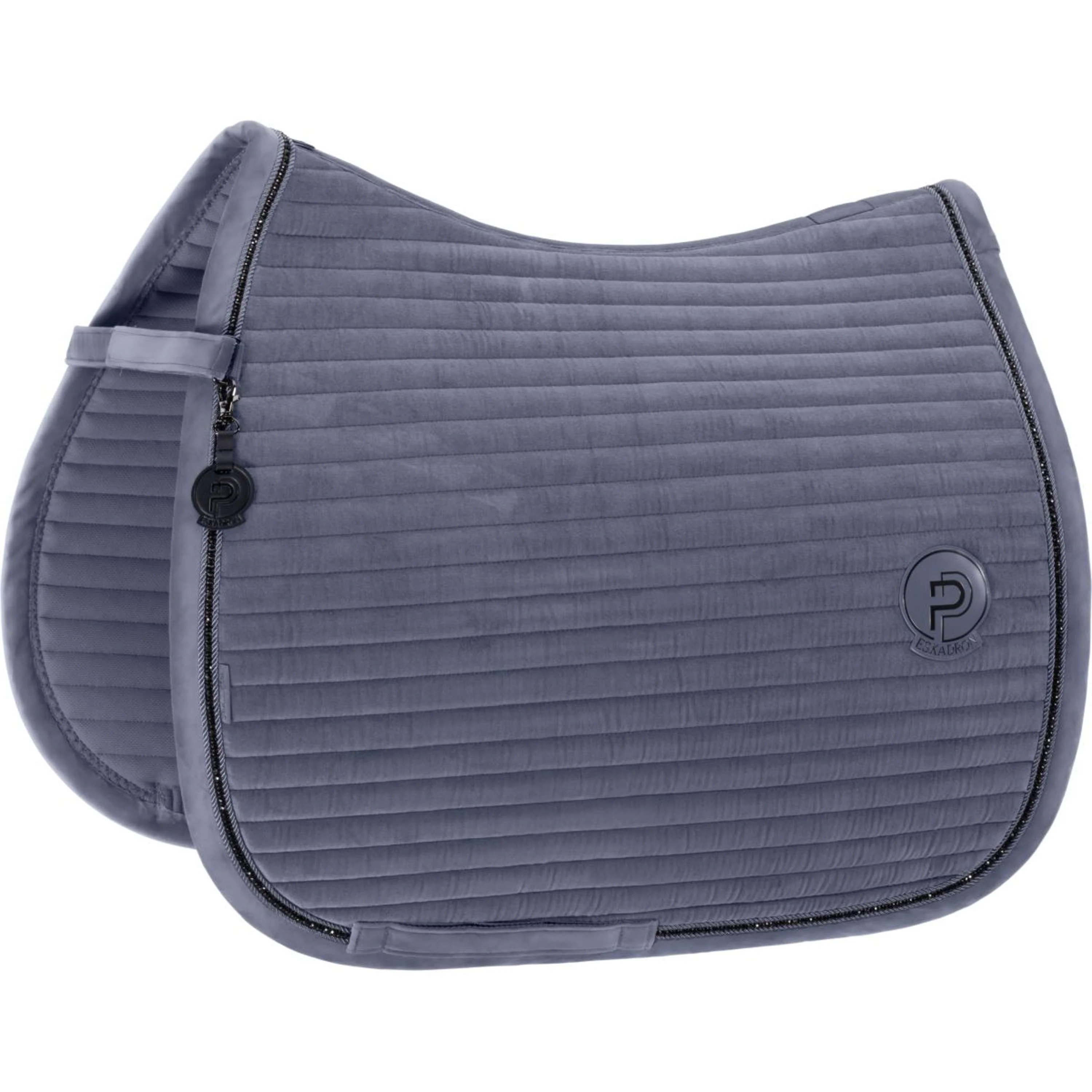 Eskadron Sottosella Platinum '26 Velvet Crystal Dressage Slate Blue