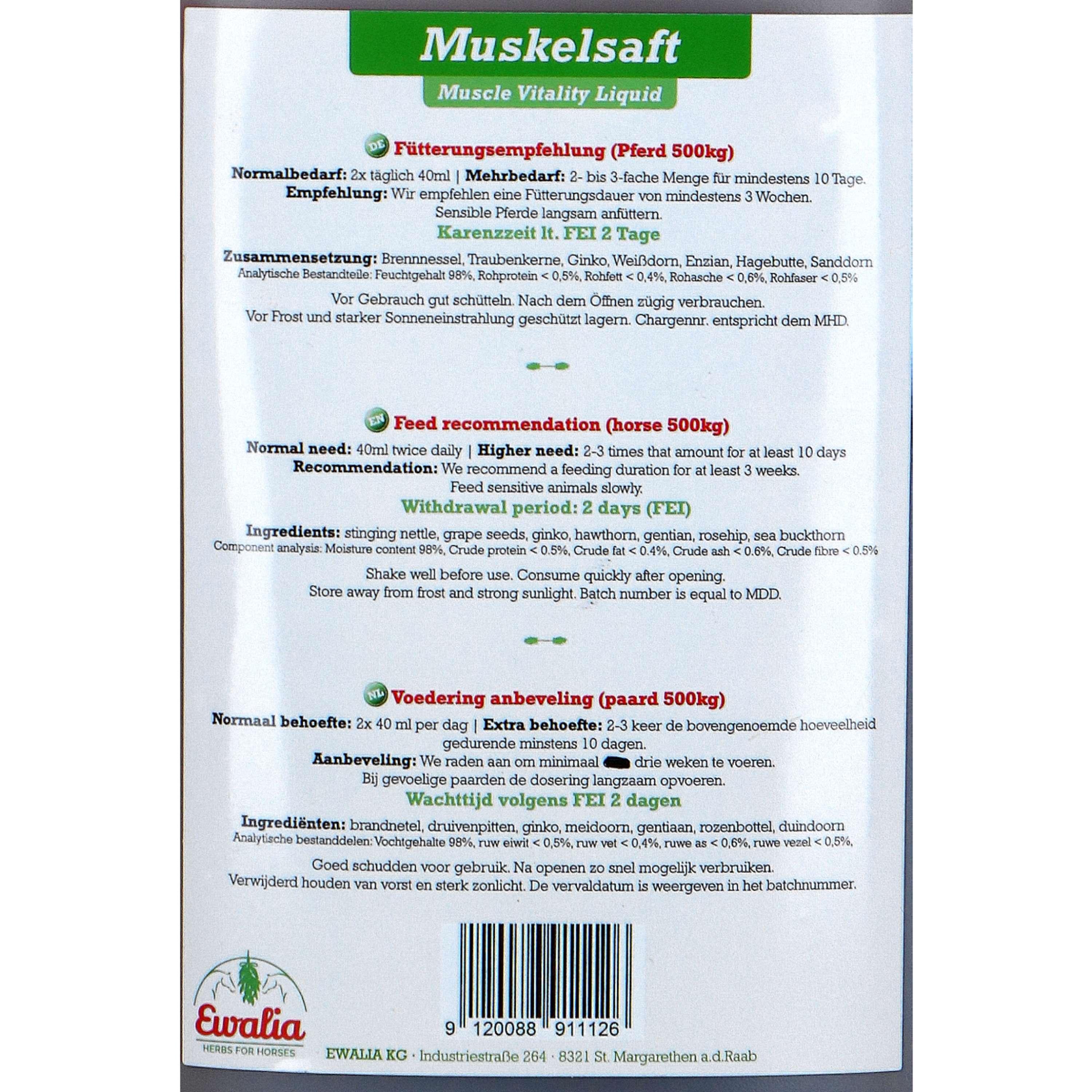 Ewalia Liquido per la vitalità muscolare - Image 4