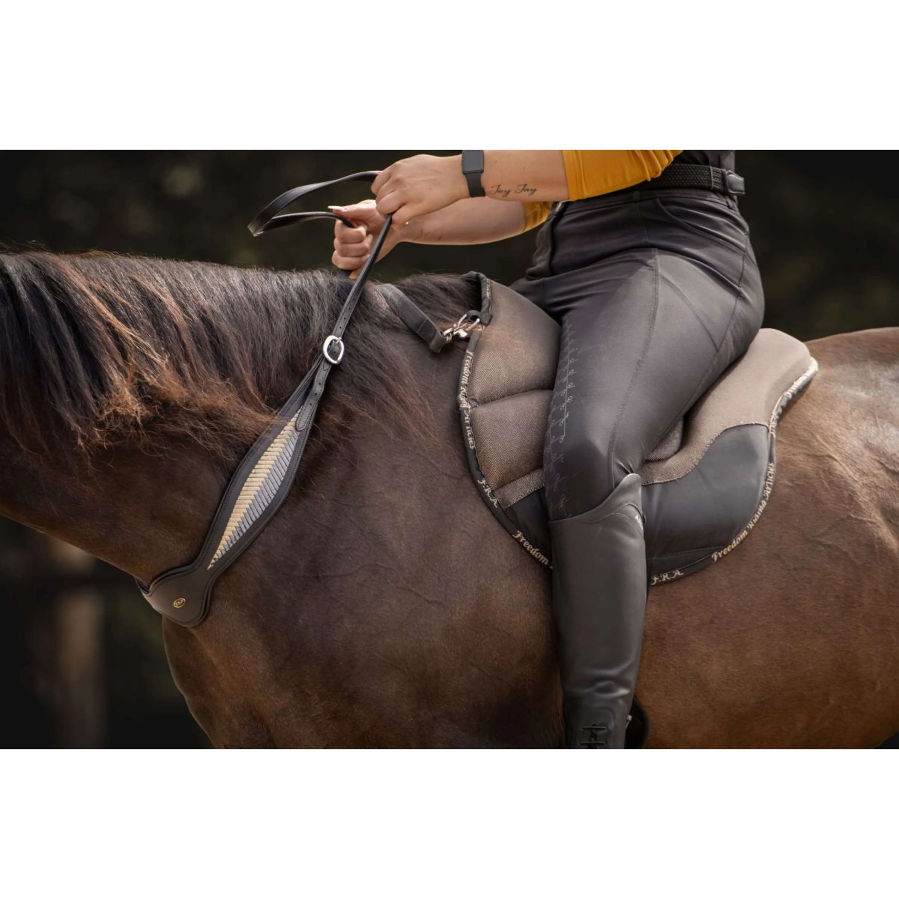 F.R.A. Bareback Pad Dardo Basic Bling Bling - Image 4