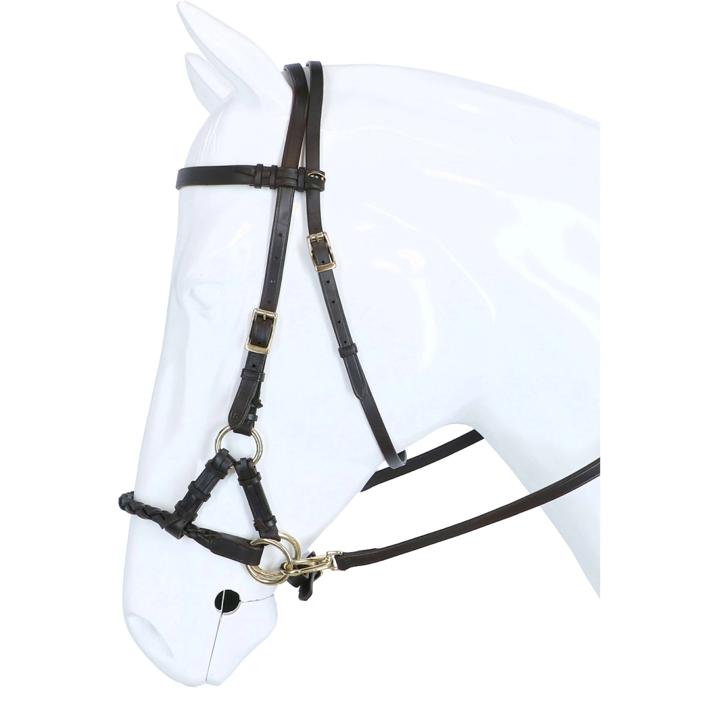 F.R.A. Briglia senza Morso Pariba Side Pull Metallo marrone/ottone