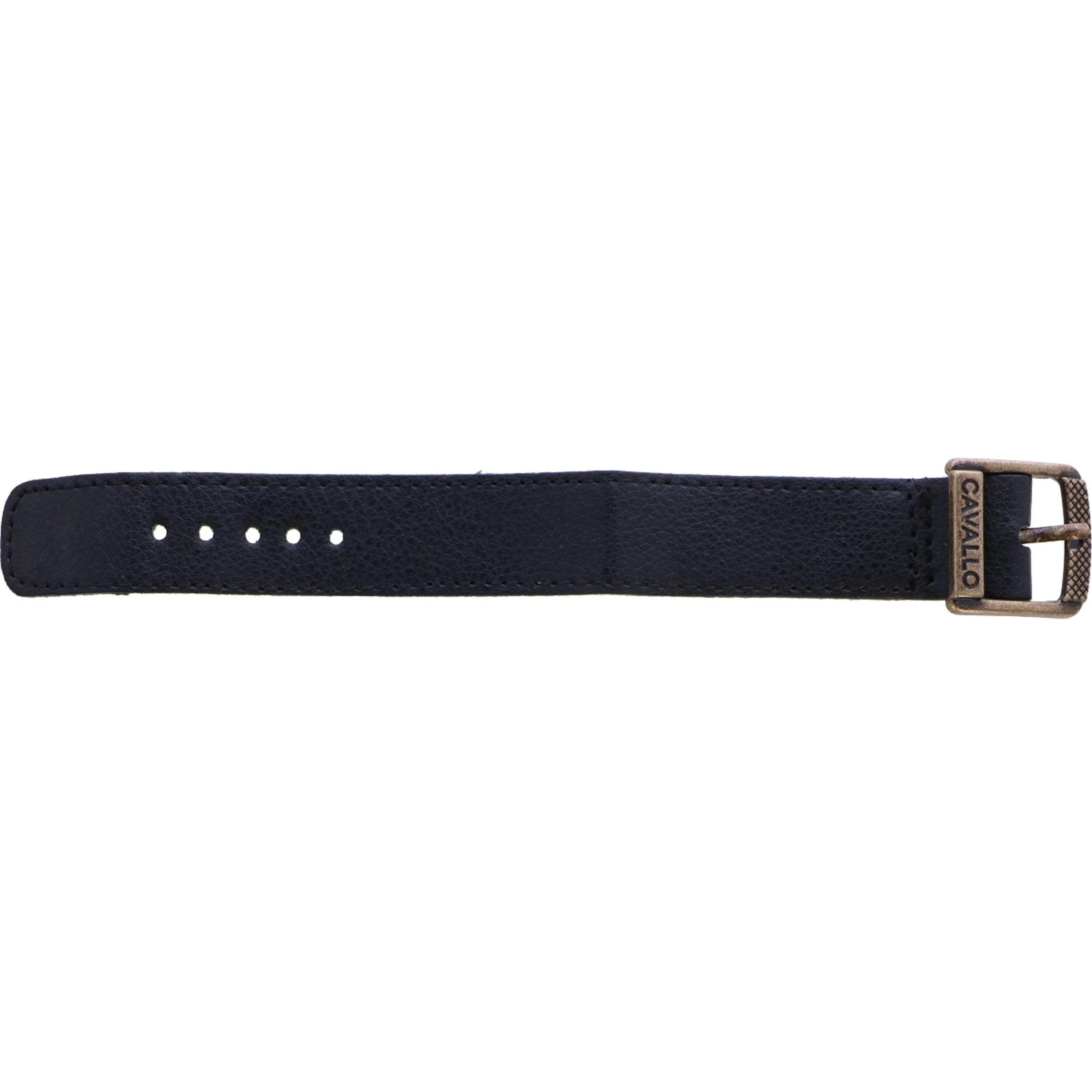 F.R.A. Cavallo Horse & Rider Cinturino con fibbia CLB/SIMPLE Nero - Image 2