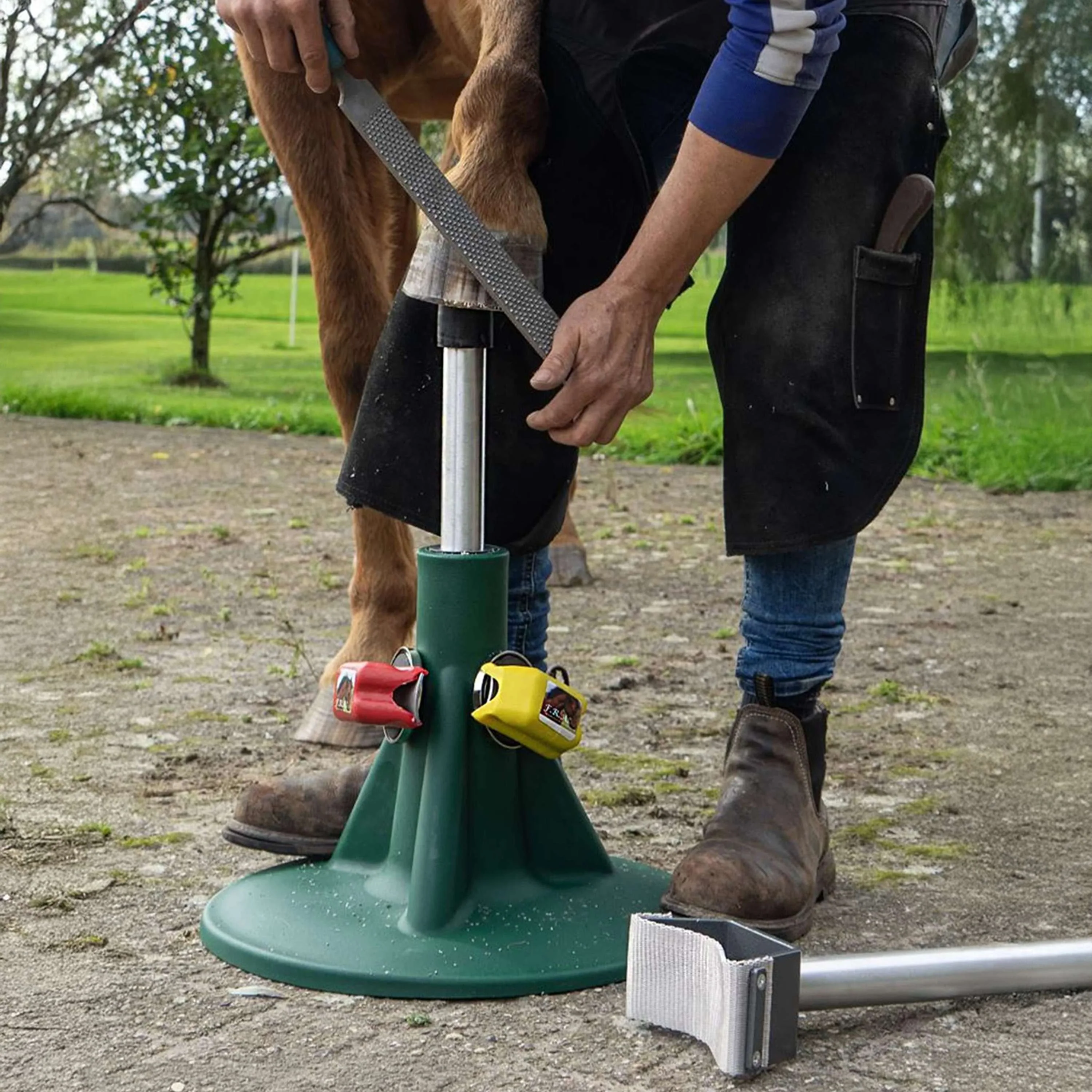 F.R.A. Hoofjack Supporto per zoccoli Verde - Image 2