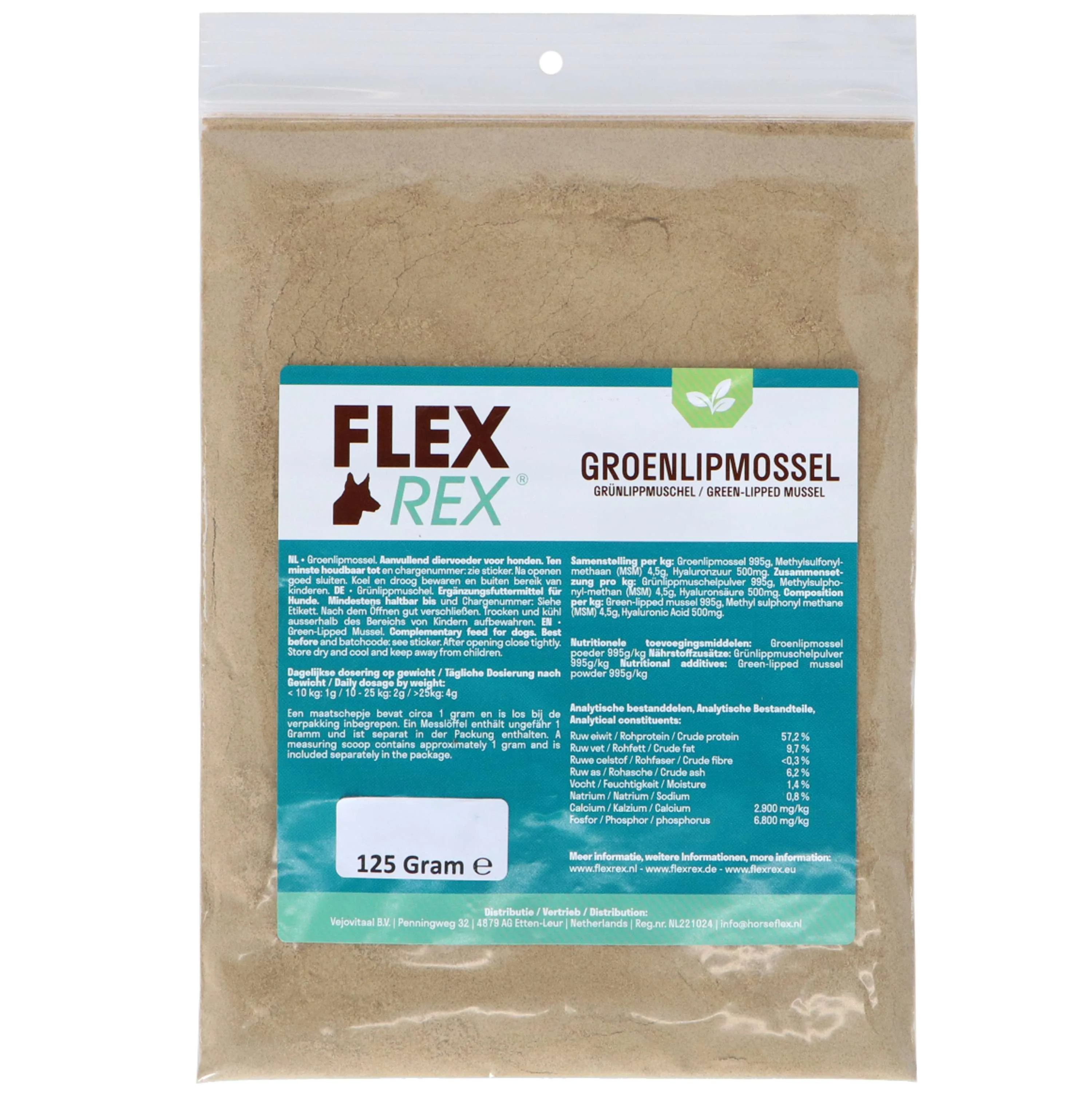 Flexrex Polvere di cozza dalle labbra verdi