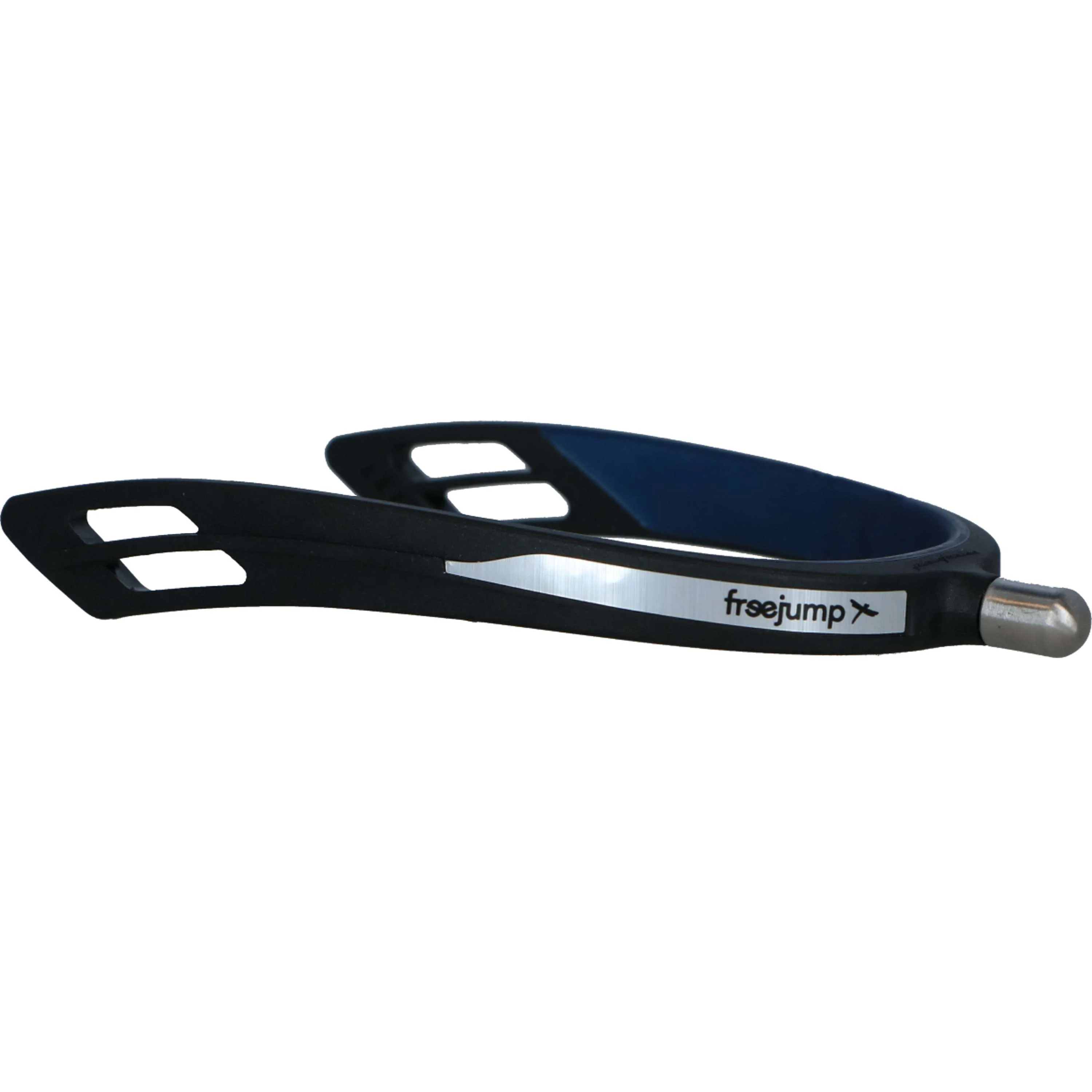 Freejump Speroni con bottone Spur'on Round End Nero/Blu perla