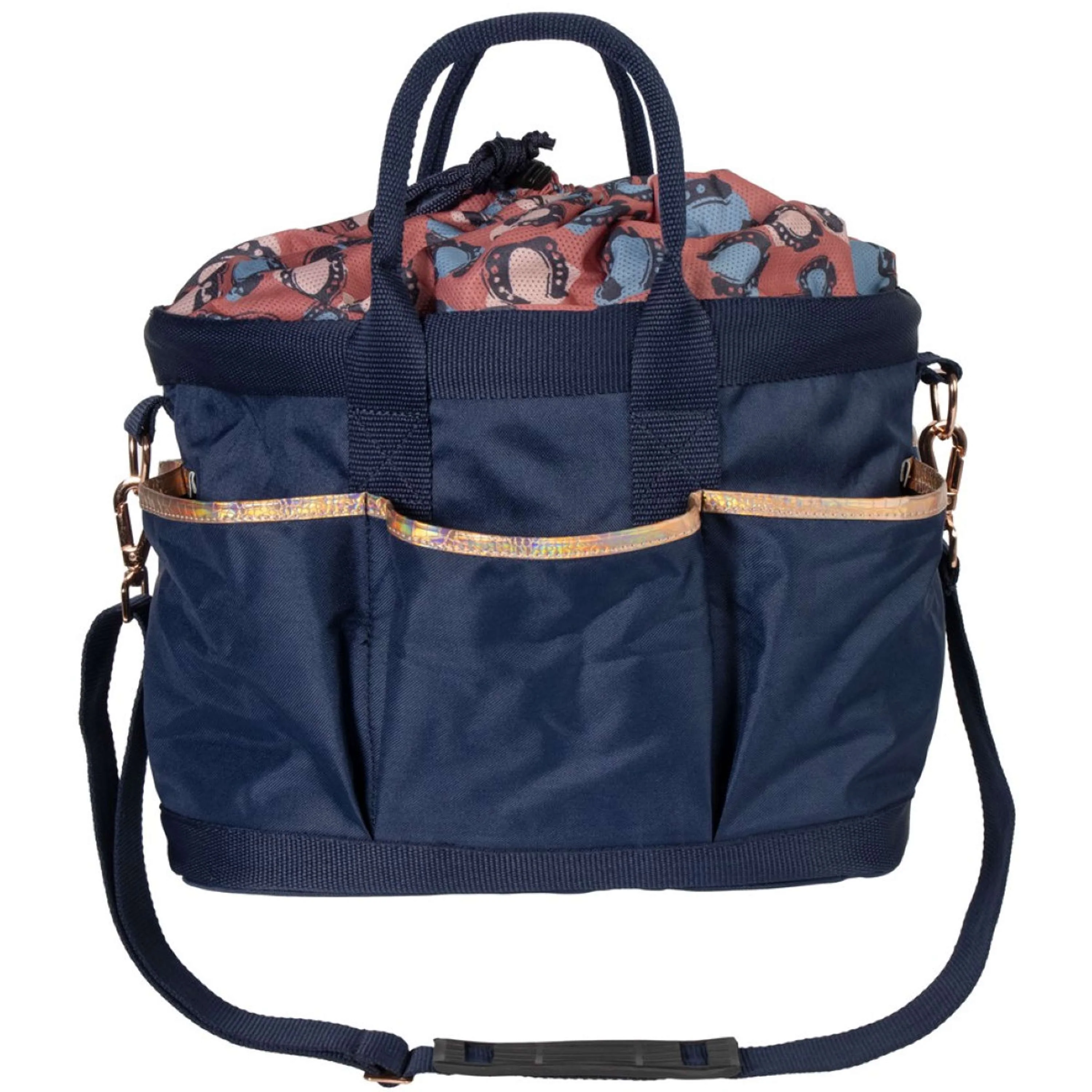 Harry's Horse Borsa per la Toelettatura Diva Mauvewood Collegiate-Blue - Image 3