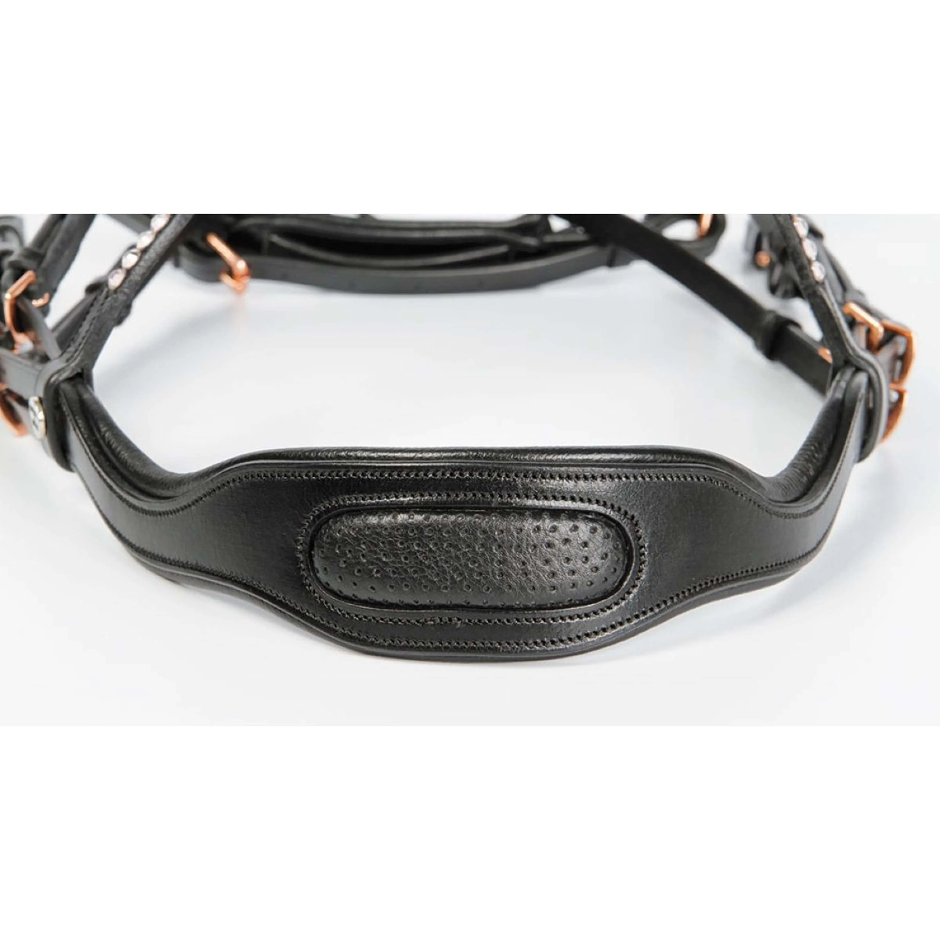 Harry's Horse Briglia Rosegold Lacque II con Caveson Svedese Nero - Image 6
