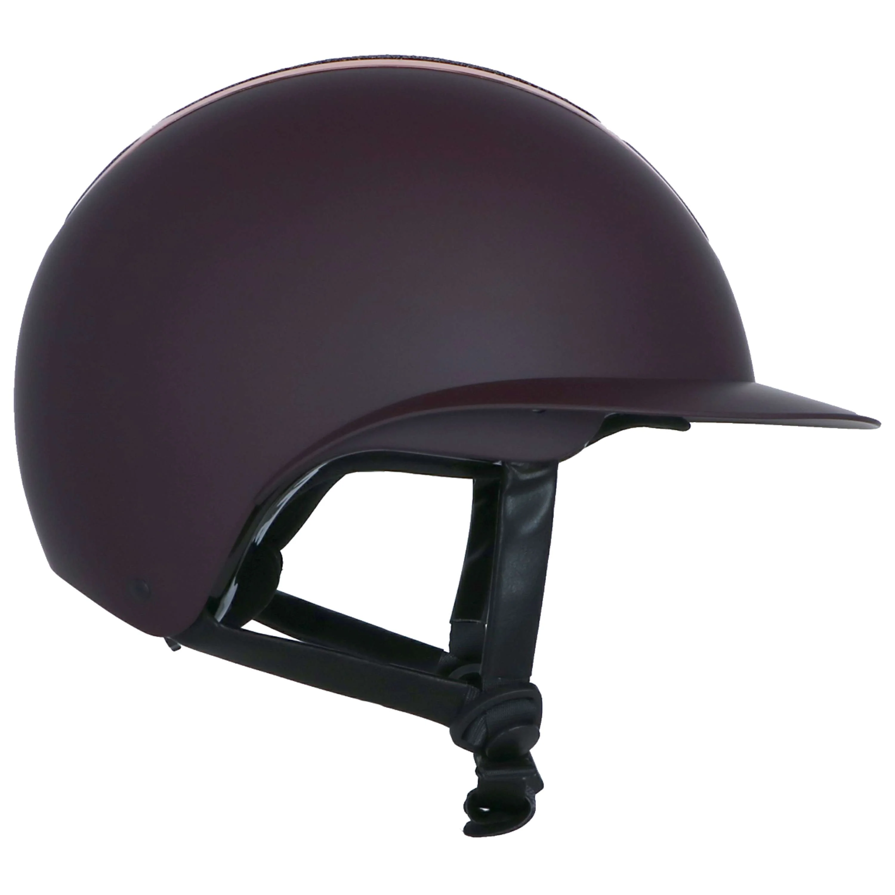 Harry's Horse Casco da equitazione Mont Blanc Sparkle Bordeaux/Rosegold - Image 5