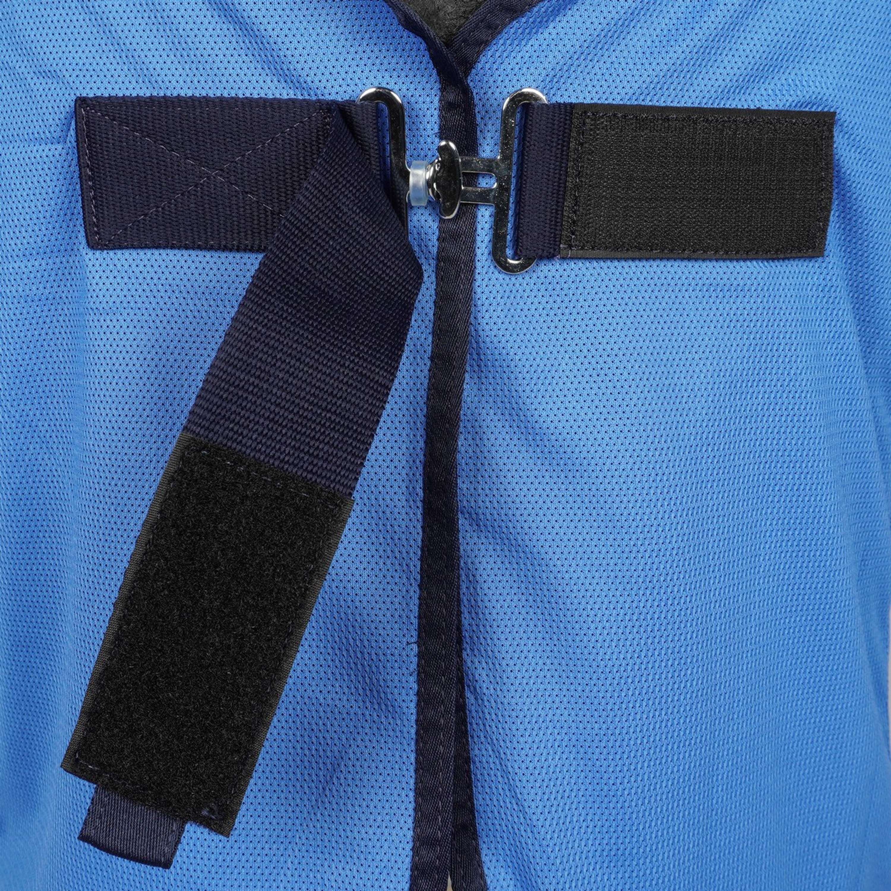 Harry's Horse Coperta Antimosche Mesh Pro Neck Blu - Image 4