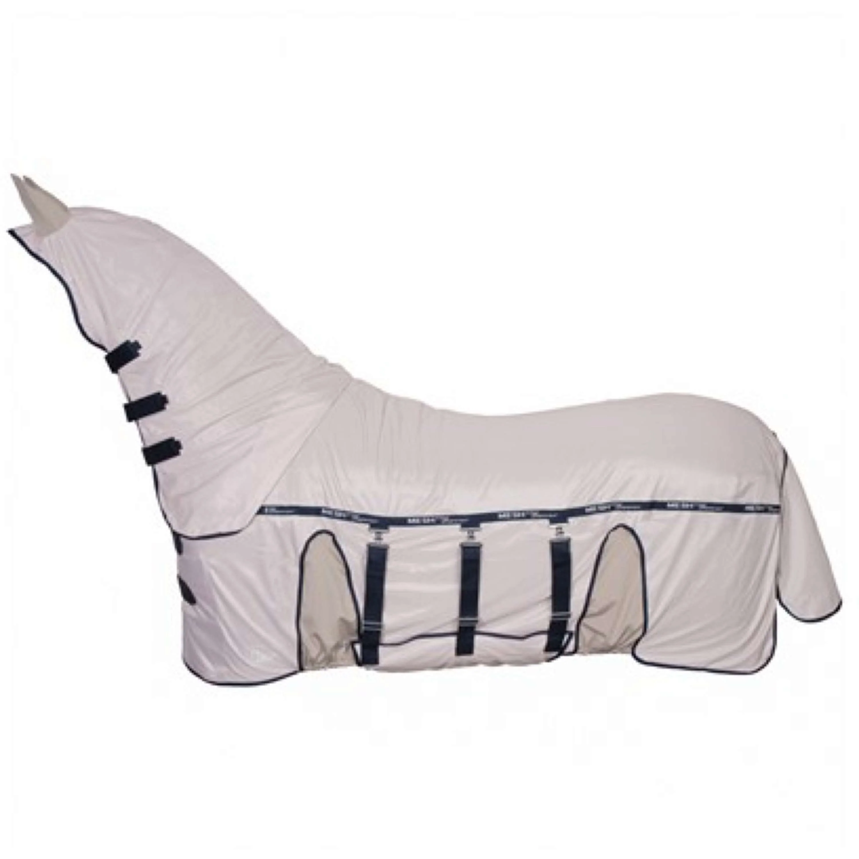 Harry's Horse Coperta Antimosche Mesh Pro Superior con collo Taupe