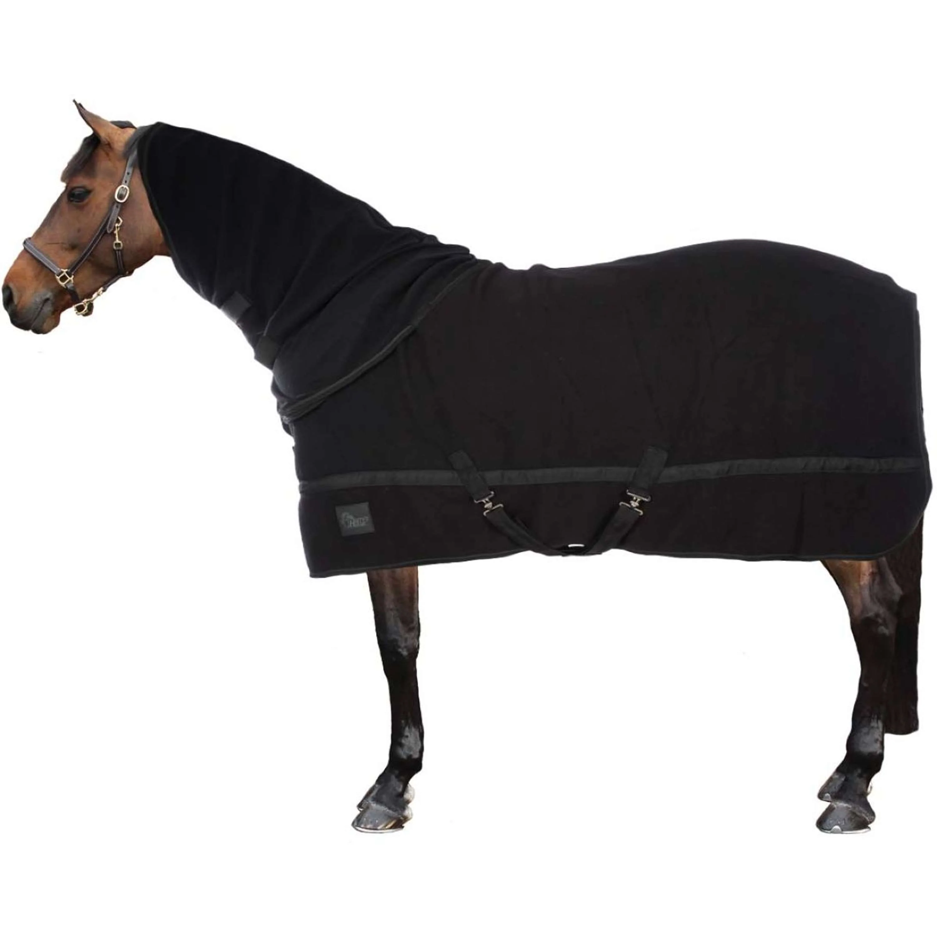 Harry's Horse Coperta in Pile Nero - Image 3