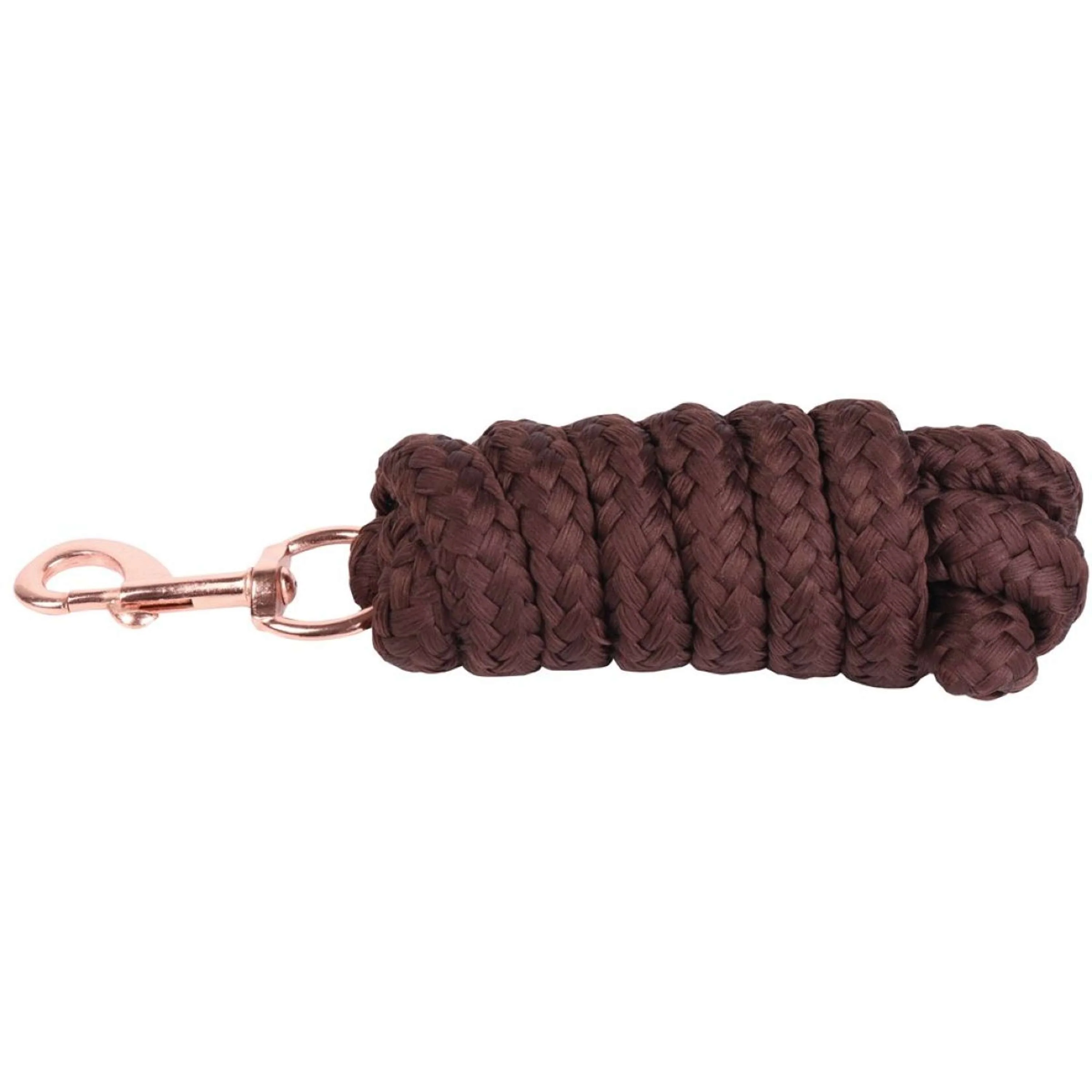 Harry's Horse Corda per cavezza Soft Musketon Rosegold 1.8m Marrone - Image 2