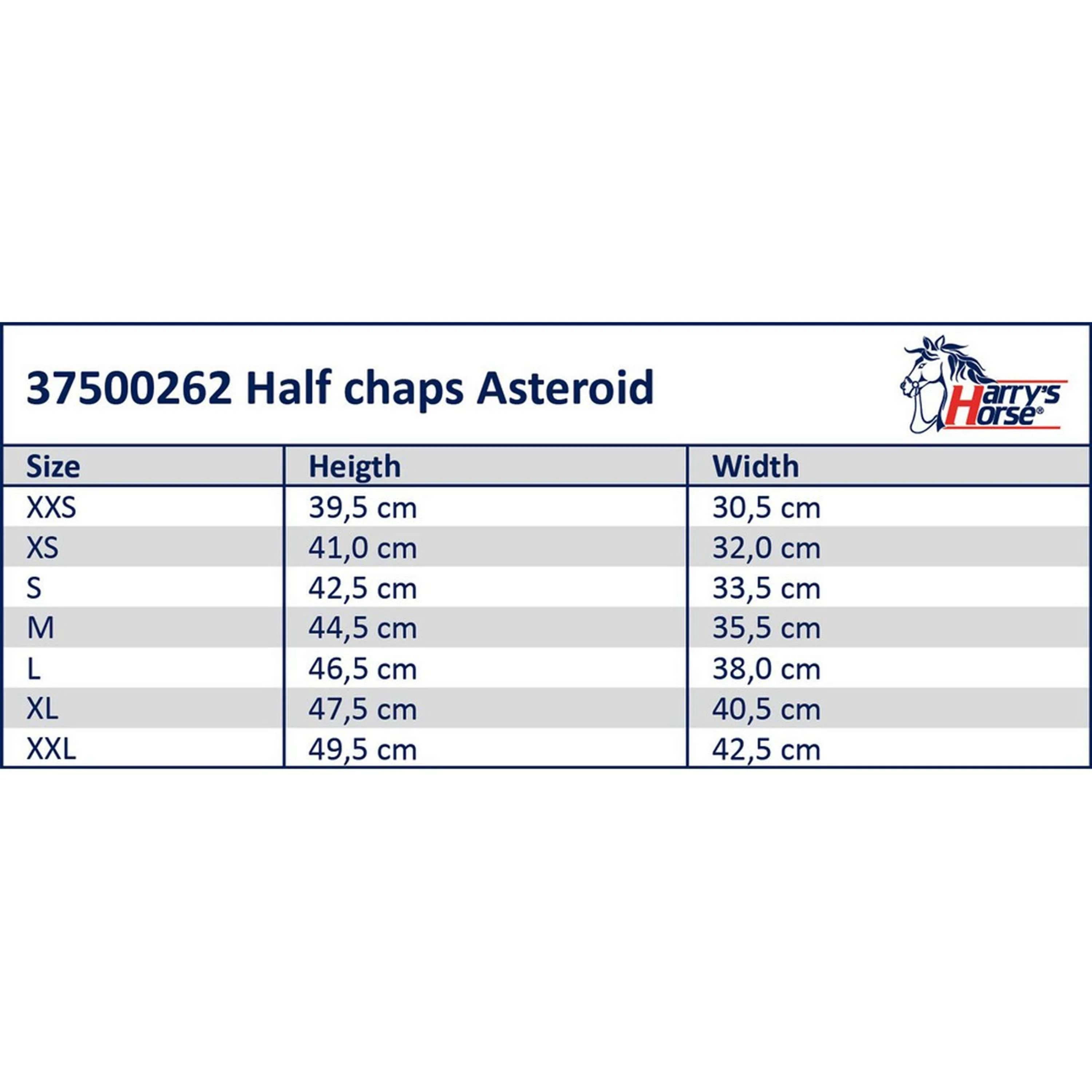 Harry's Horse Minichaps Asteroid Nero - Image 4