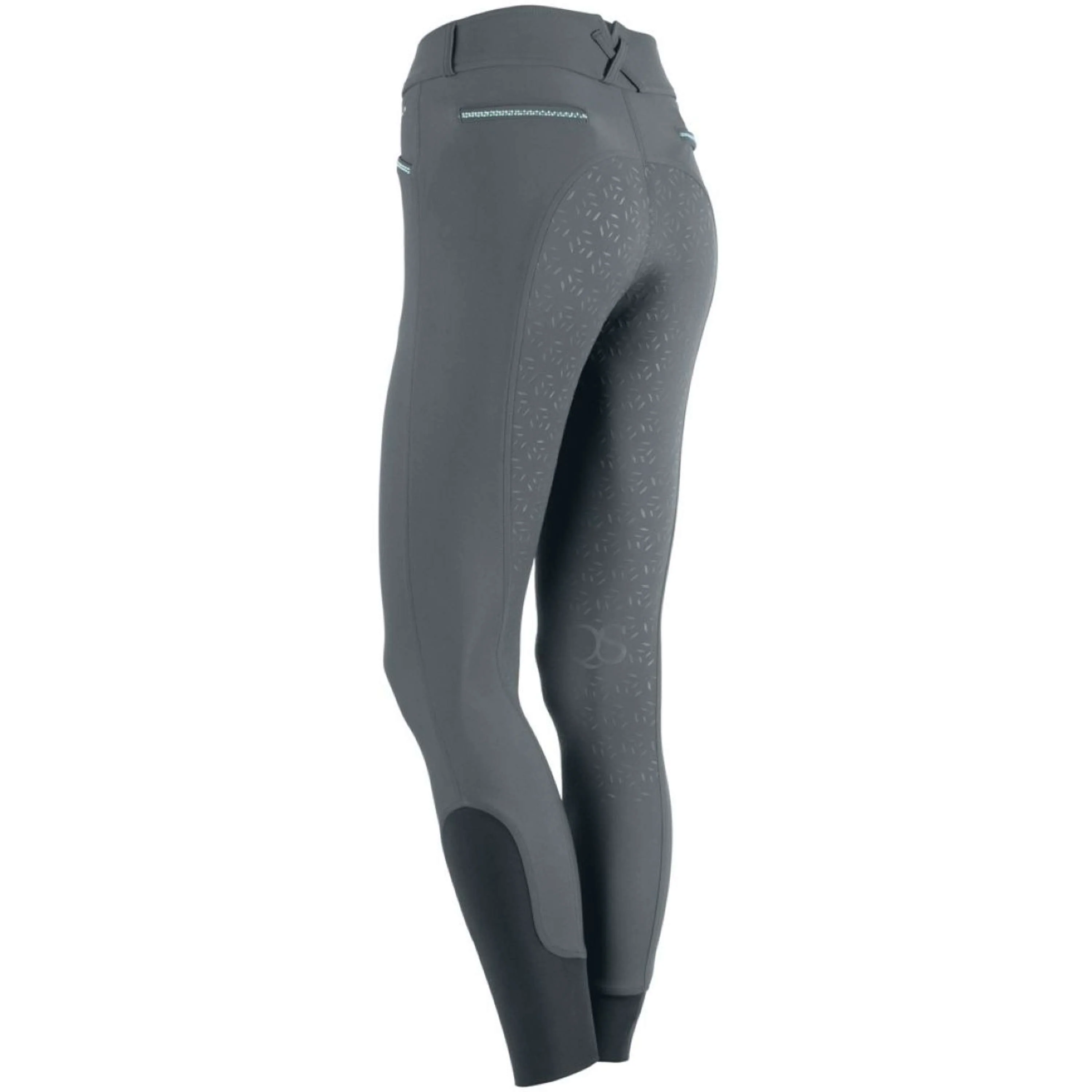 Harry's Horse Pantaloni da Equitazione Trendy Full Grip Black Sand - Image 2