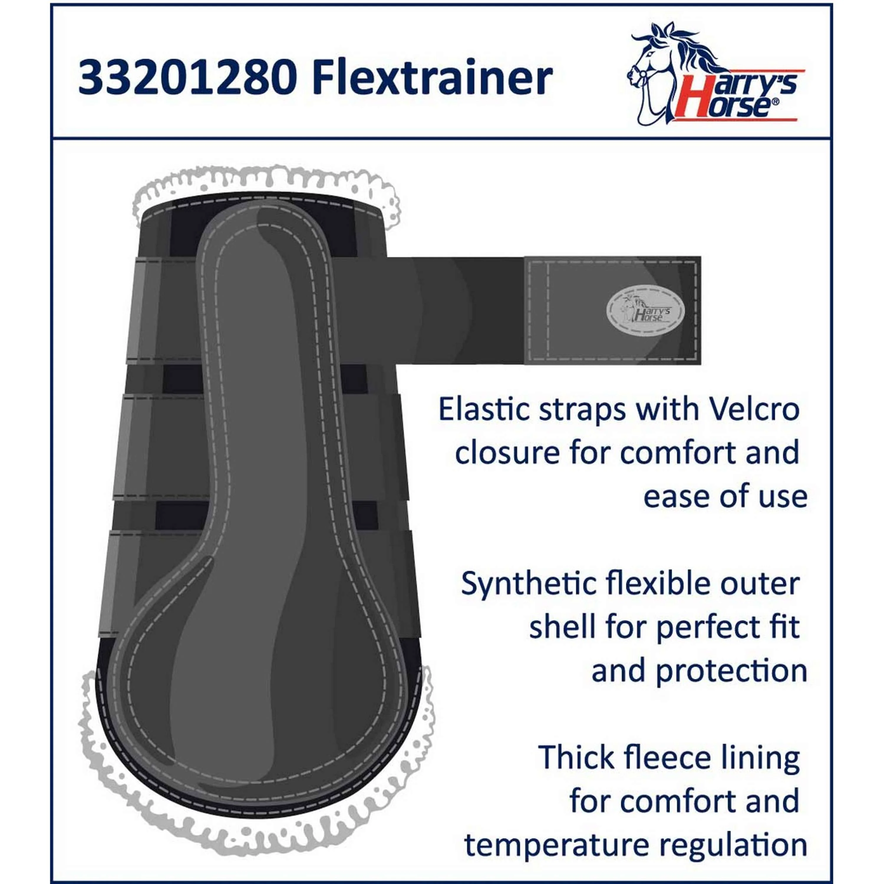 Harry's Horse Parastinchi Flextrainer Bianco - Image 3
