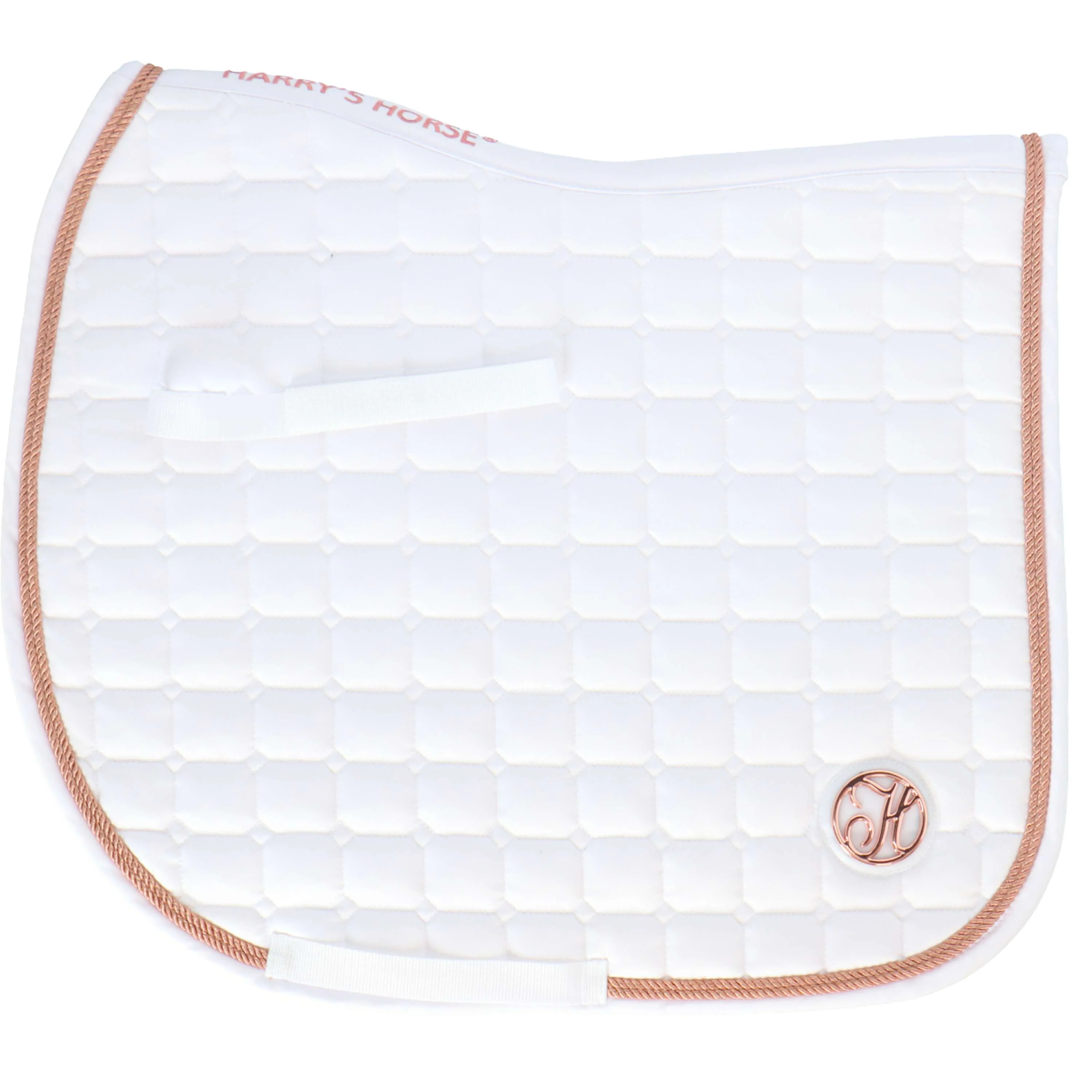 Harry's Horse Sottosella Reverso Competition Bianco/Oro rosa