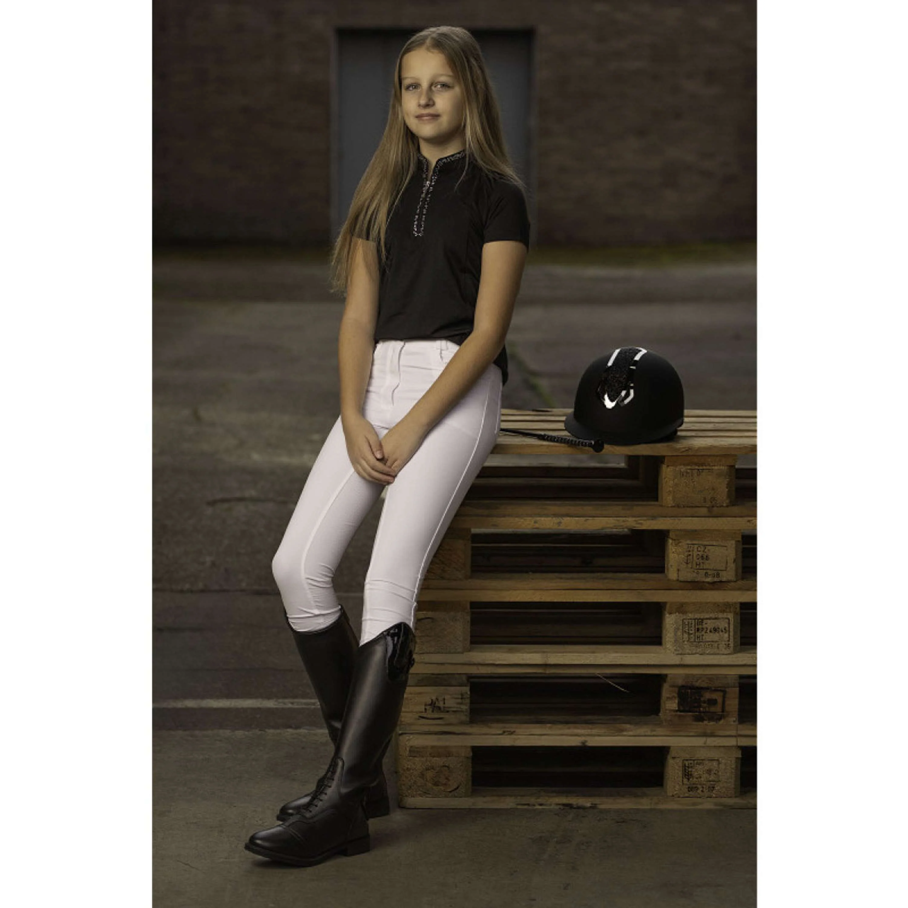 Harry's Horse Stivali da Equitazione Excalibur Junior Nero - Image 5
