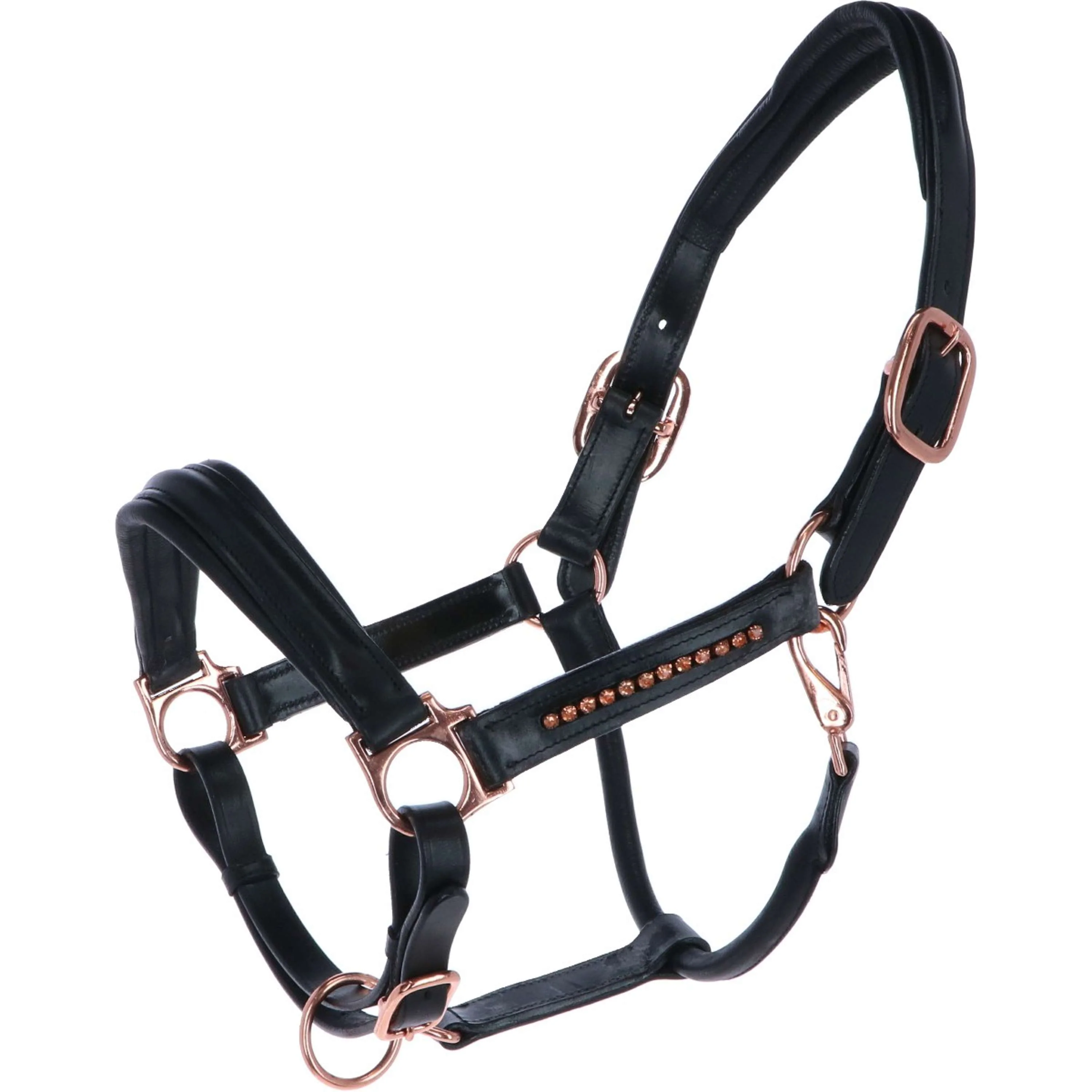 HB Cavezza Rose Gold Pelle Nero