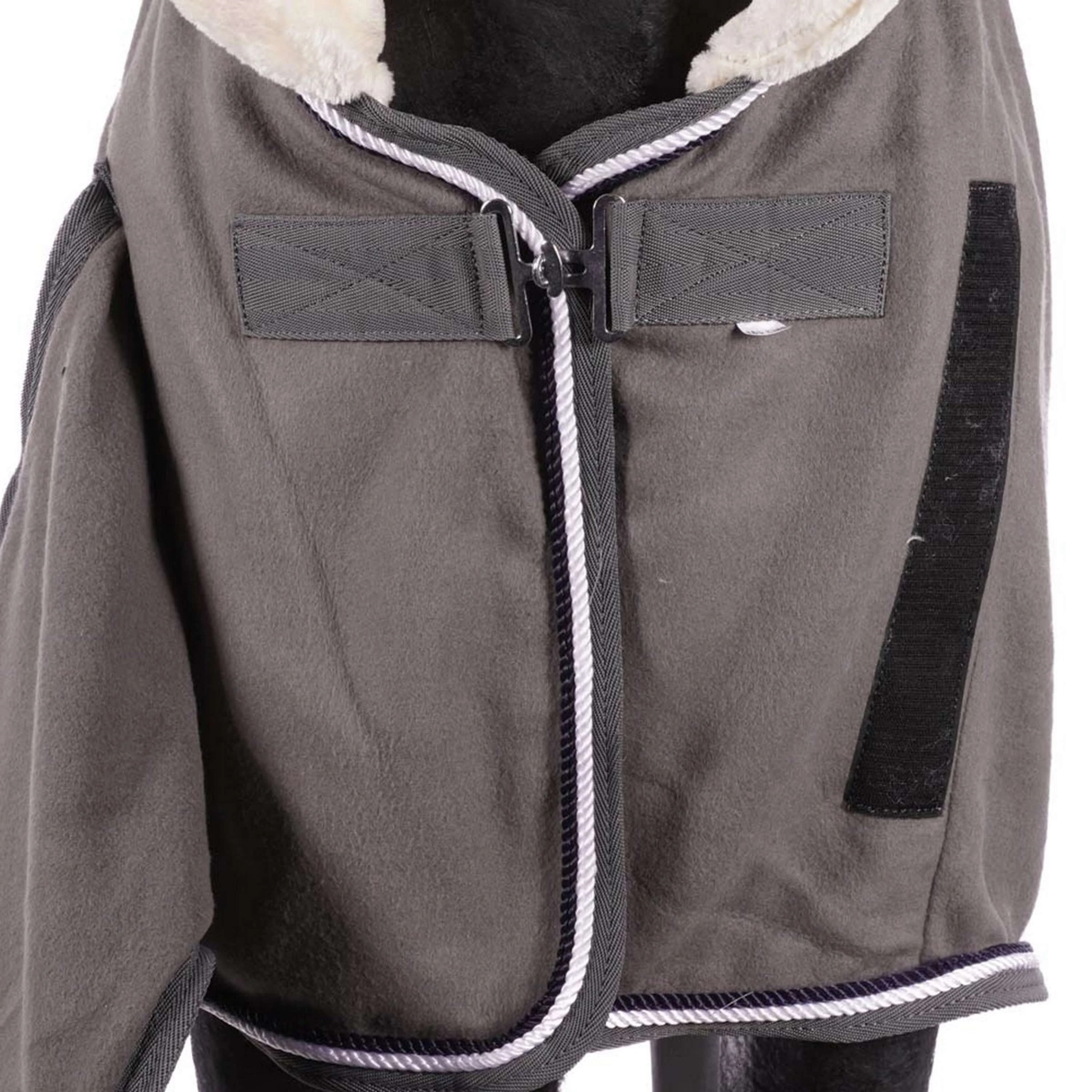 HB Mostra coperta Pile 400gr Dutch Crown Grigio - Image 3