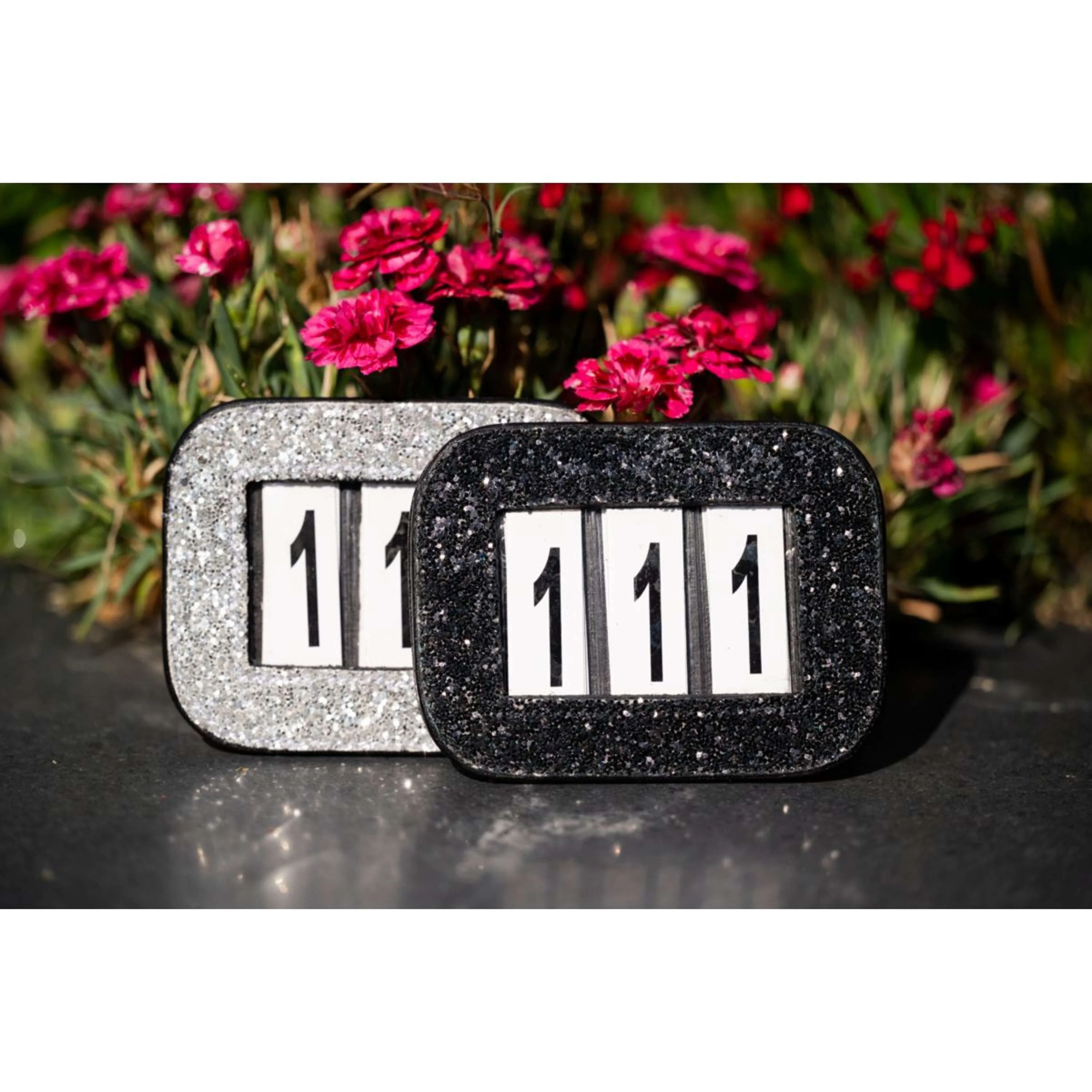 HB Numeri per testiera Glitter Nero - Image 4