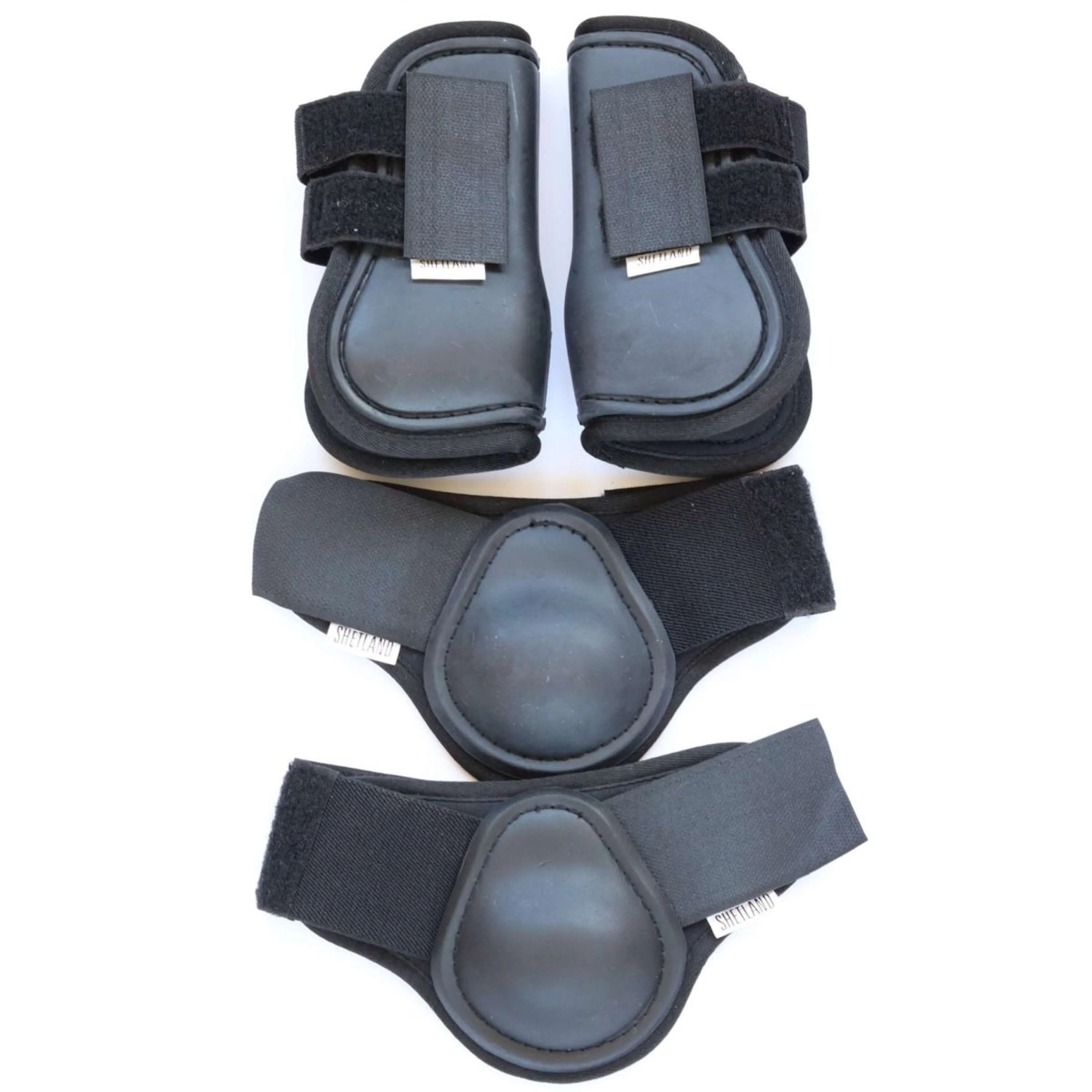 HB Set di Protezioni per Gambe Nero
