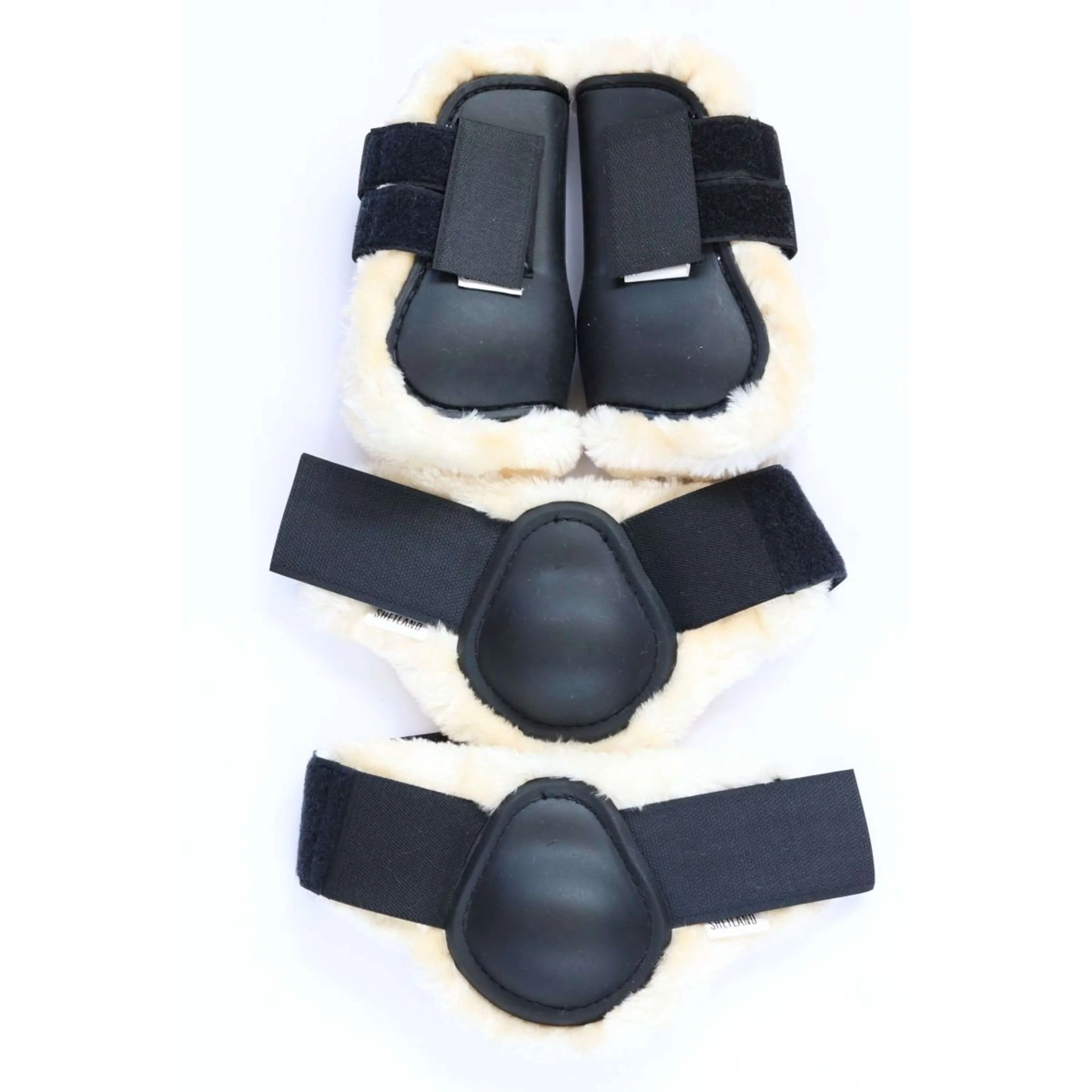 HB Set di Protezioni per Gambe Nero