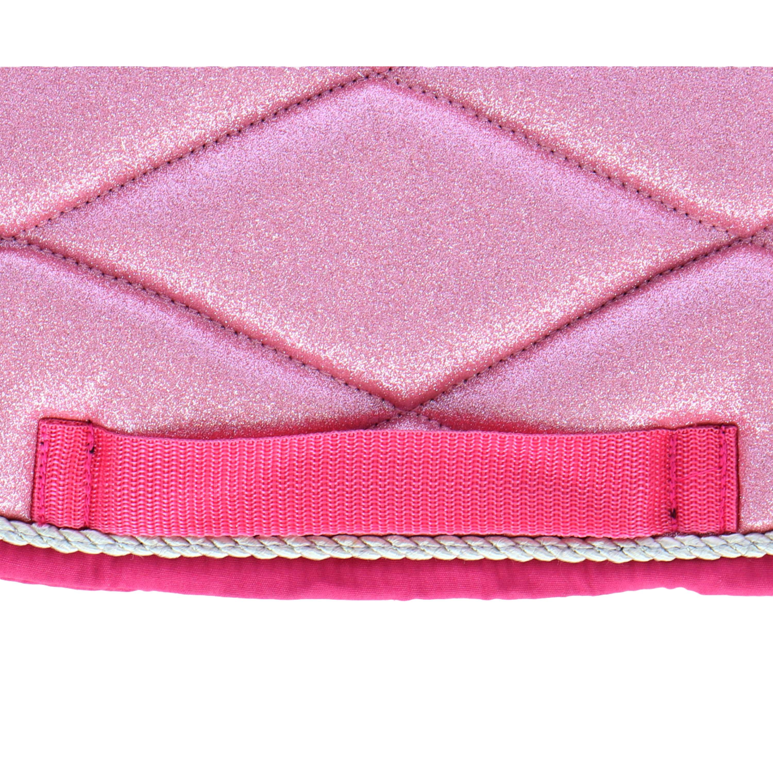 HB Sottosella Sparkling Glitter Pony Rosa - Image 4