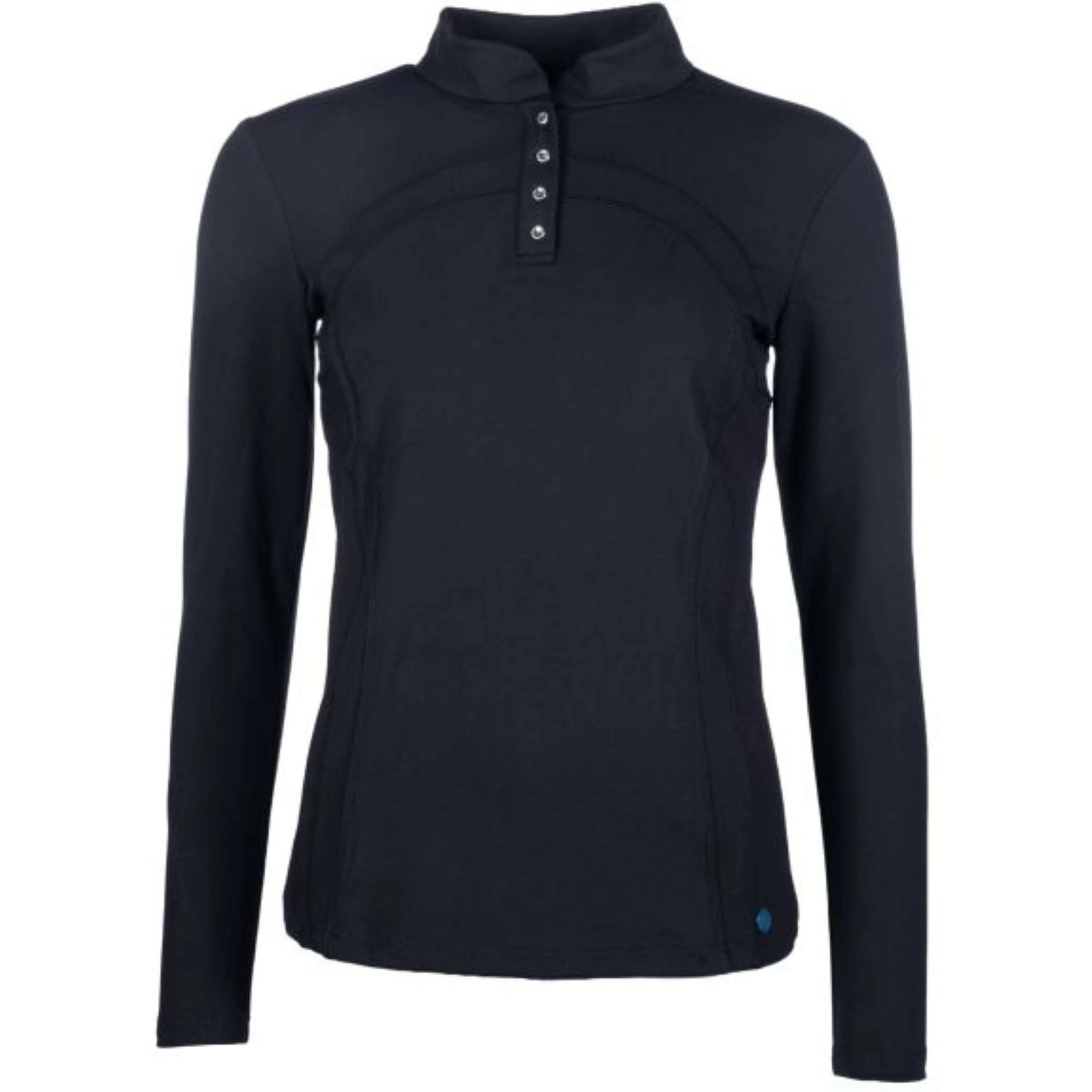 HKM Maglia Port Royal Maniche Lunghe Nero